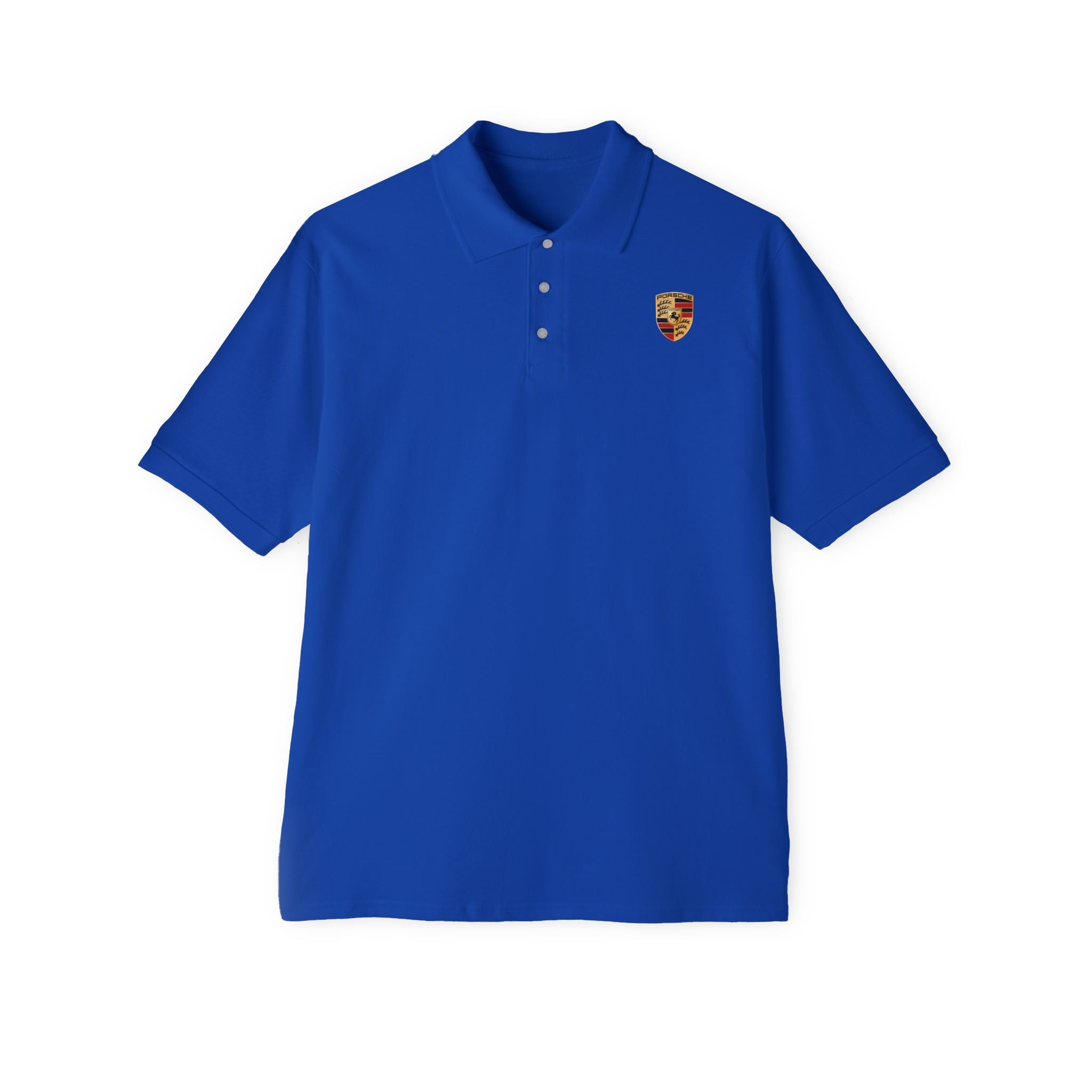 Classic Crest Polo Shirt - Men's Embroidered Chest Logo