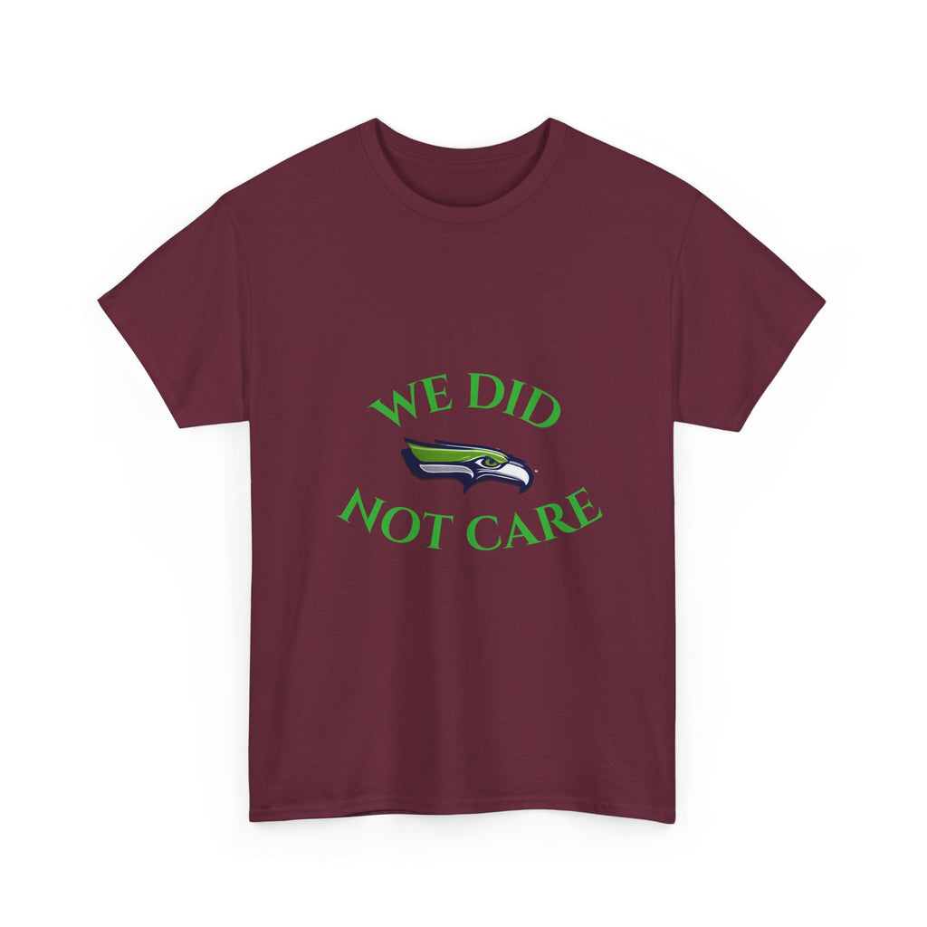 T-Shirt — "We Don't Care" Seahawks-Inspired Fan Tee