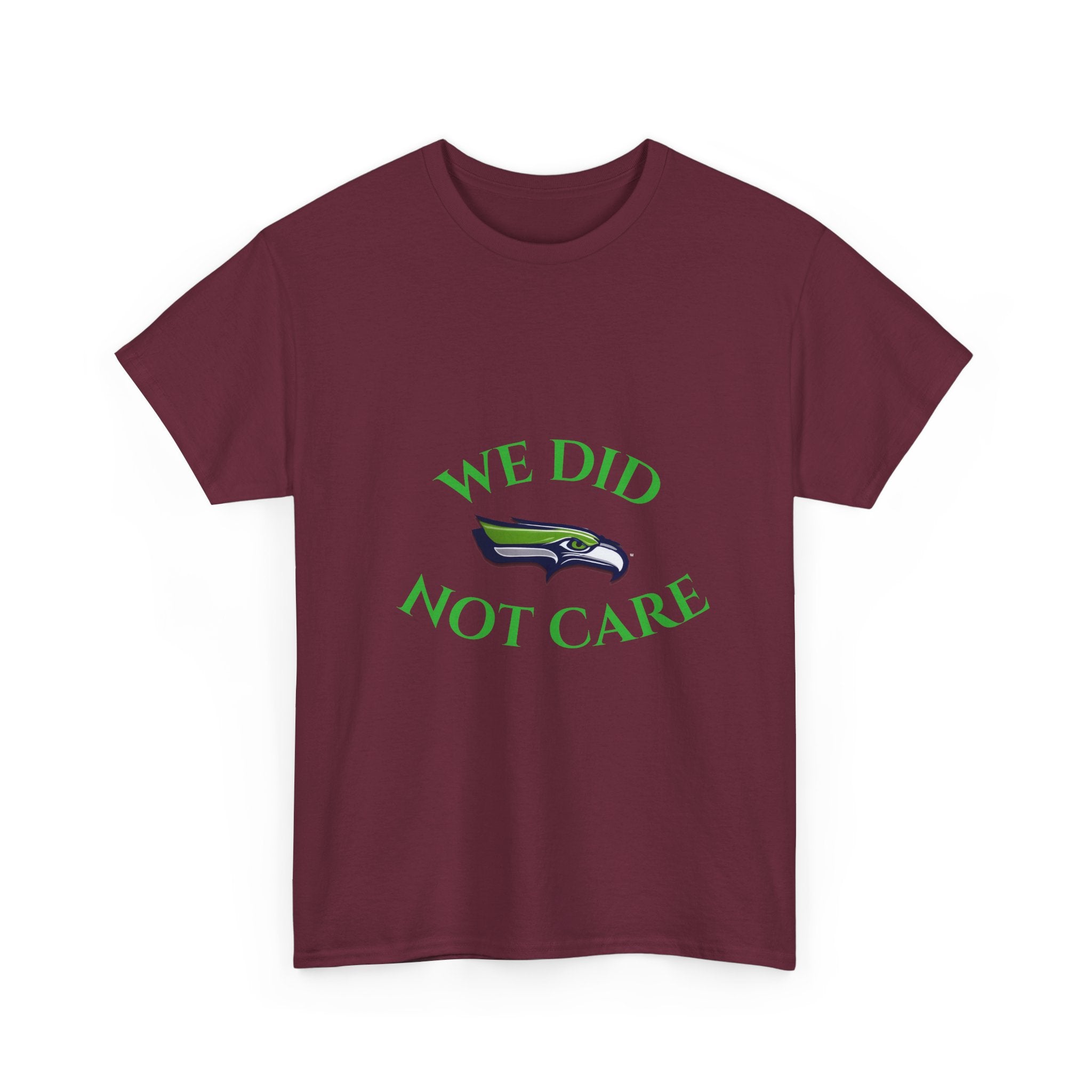 T-Shirt — "We Don't Care" Seahawks-Inspired Fan Tee