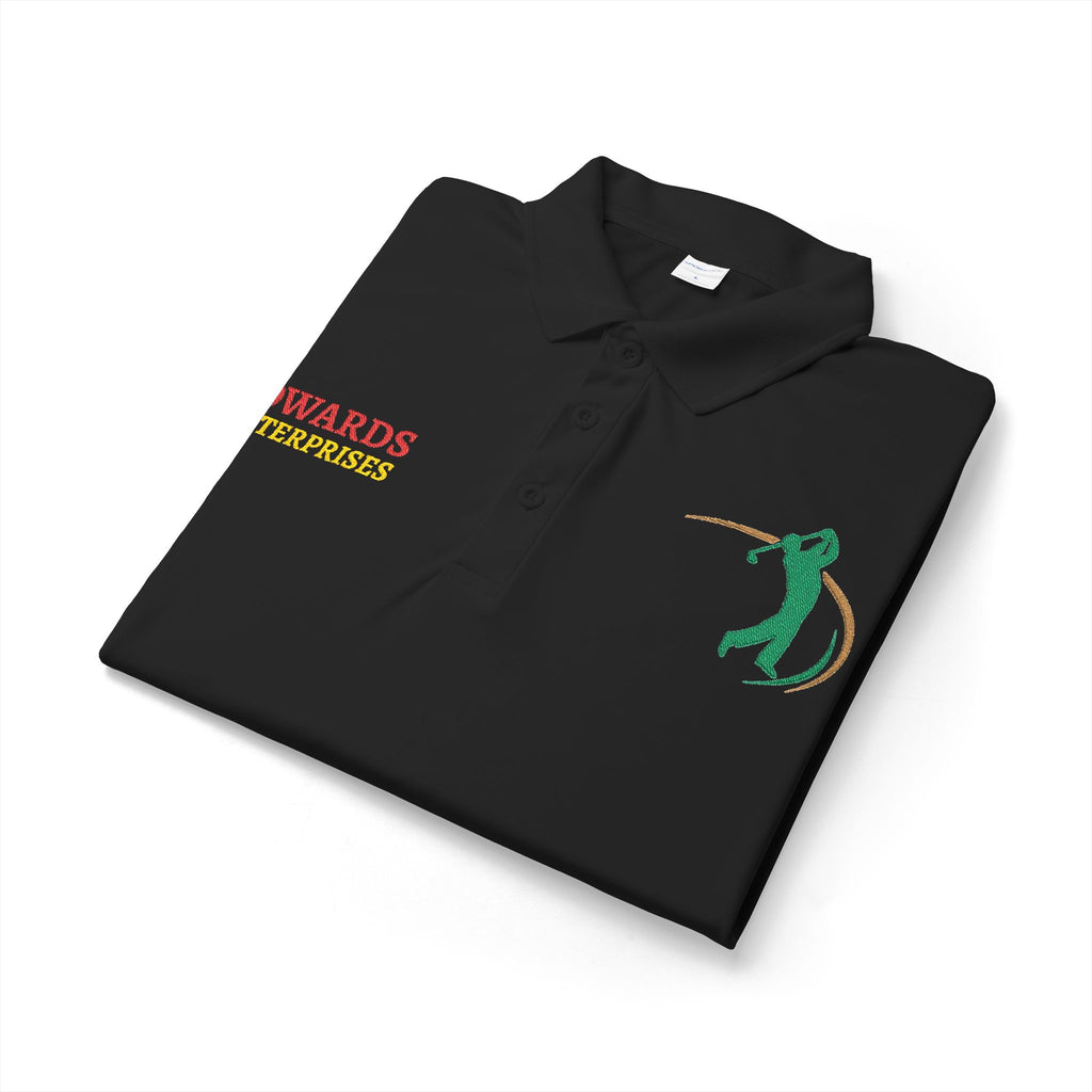 Embroidered Golf Polo — Sowards Golf Logo Performance Shirt