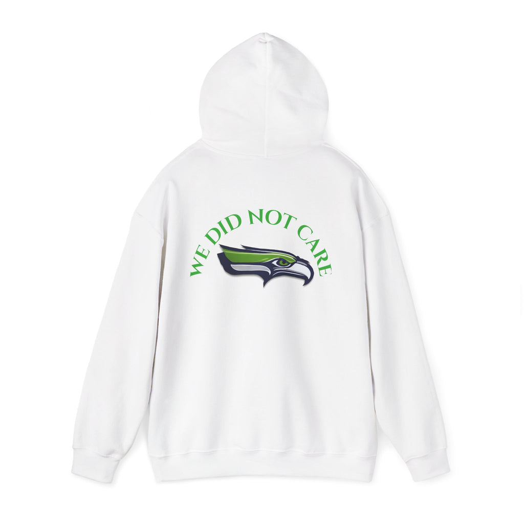 Seahawks 'We Don't Care' Hoodie – Fan Logo Pullover