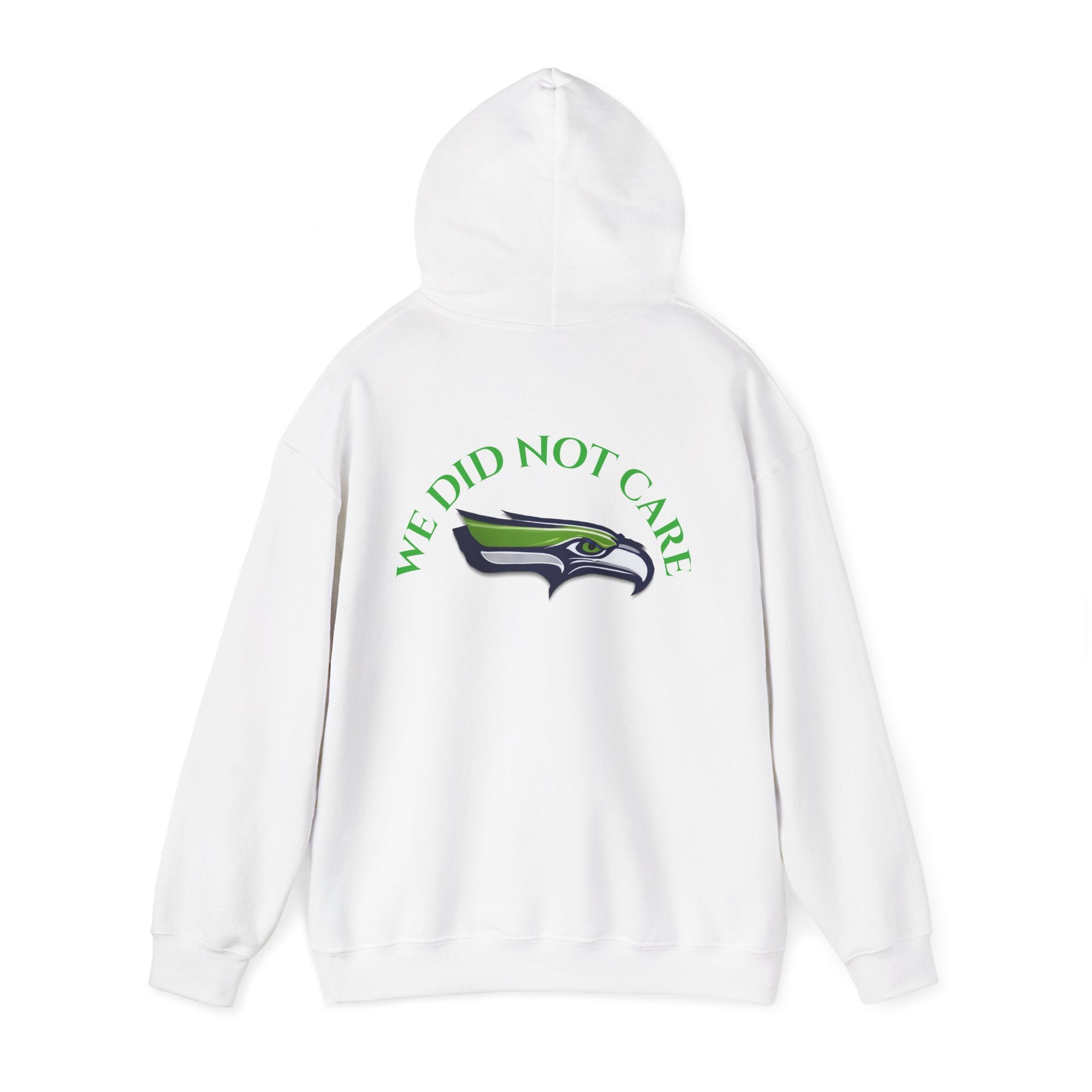 Seahawks 'We Don't Care' Hoodie – Fan Logo Pullover