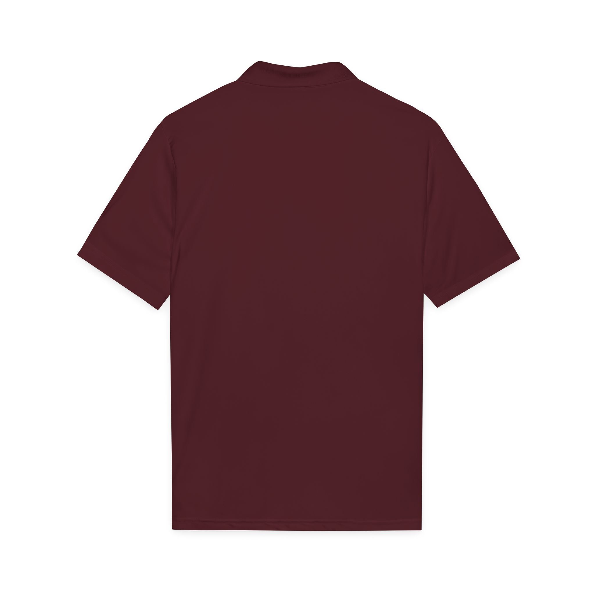 White Embroidered Polo Shirt — Canada Maple Crest & Logo
