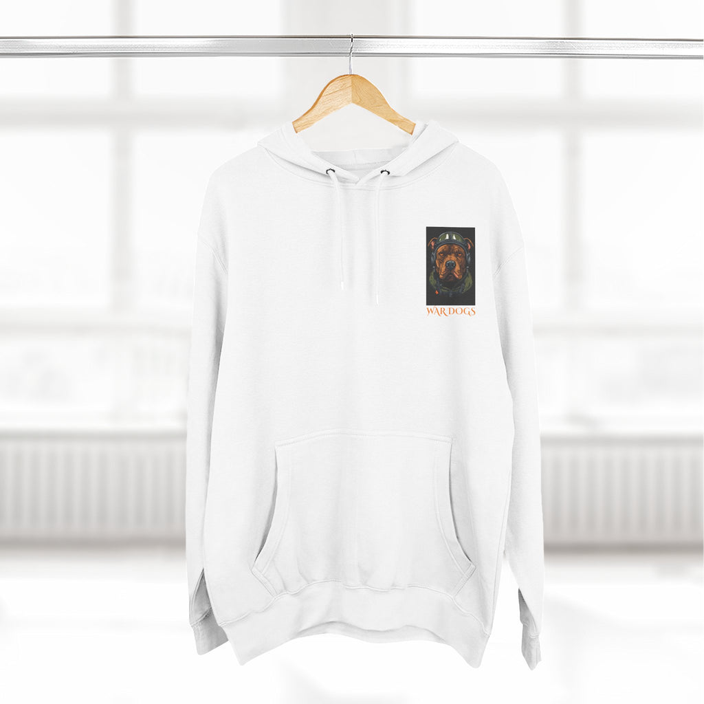 Three-Panel Fleece Hoodie