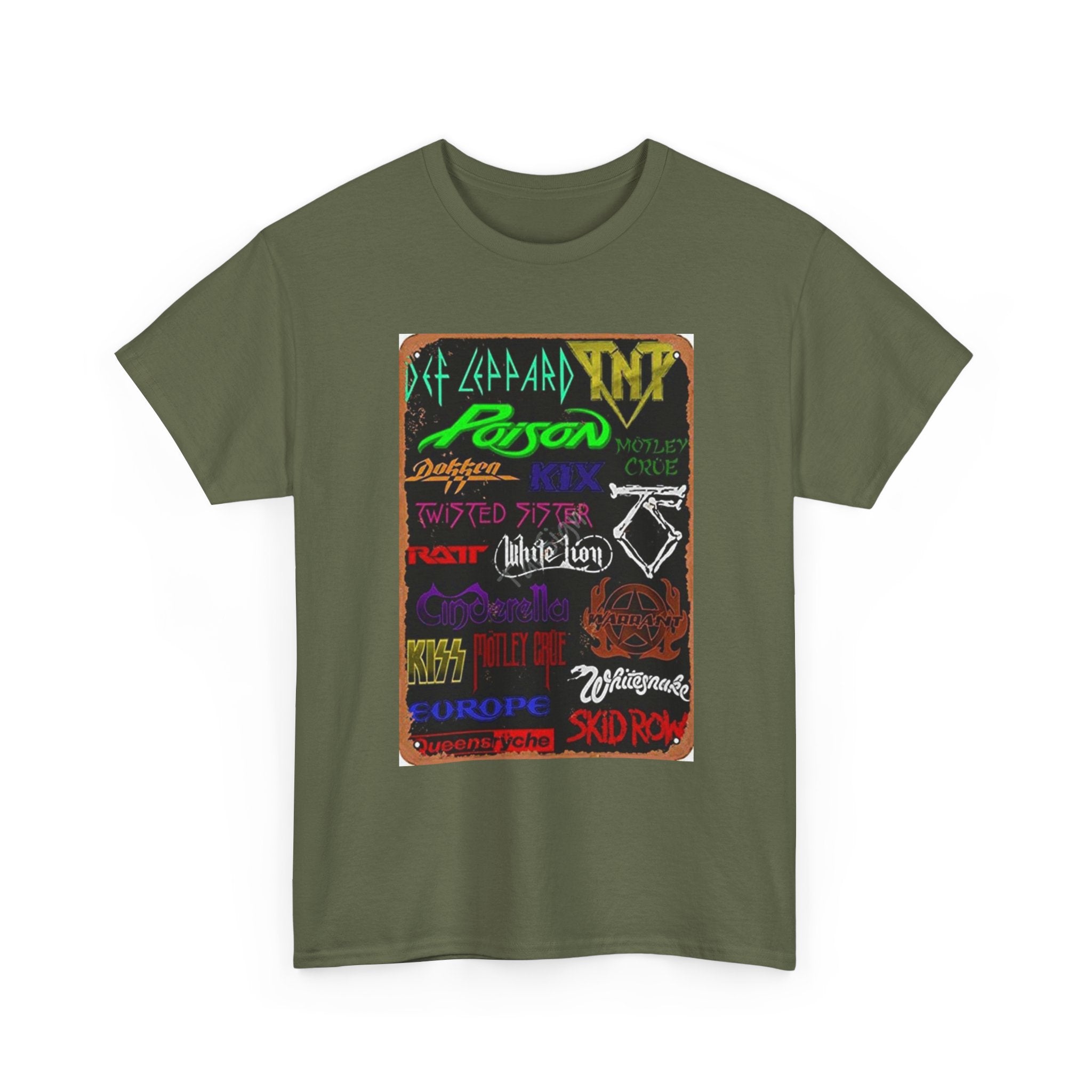 Band Logo Collage T-Shirt
