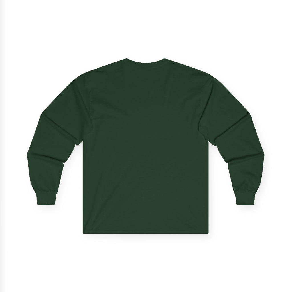 Distressed American Flag Long Sleeve Tee
