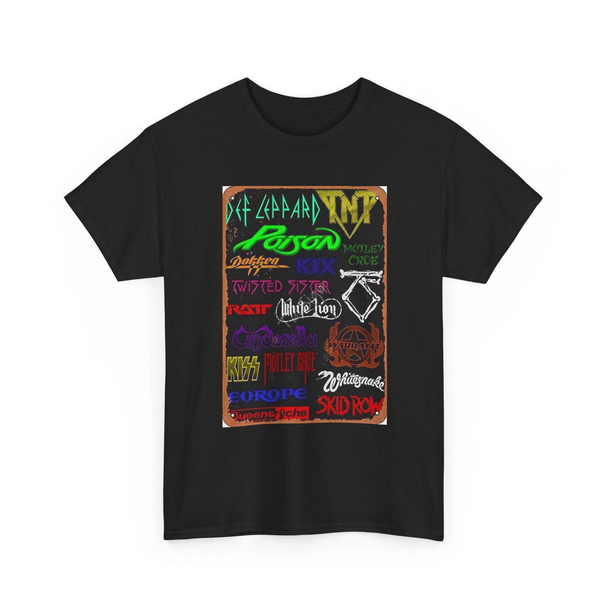 Band Logo Collage T-Shirt