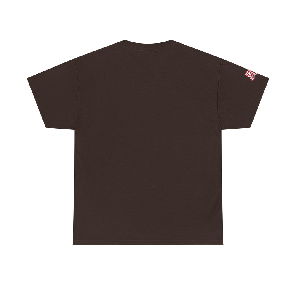 American Flag T-Shirt — Waving USA Graphic Tee (Fourth of July, Memorial Day)