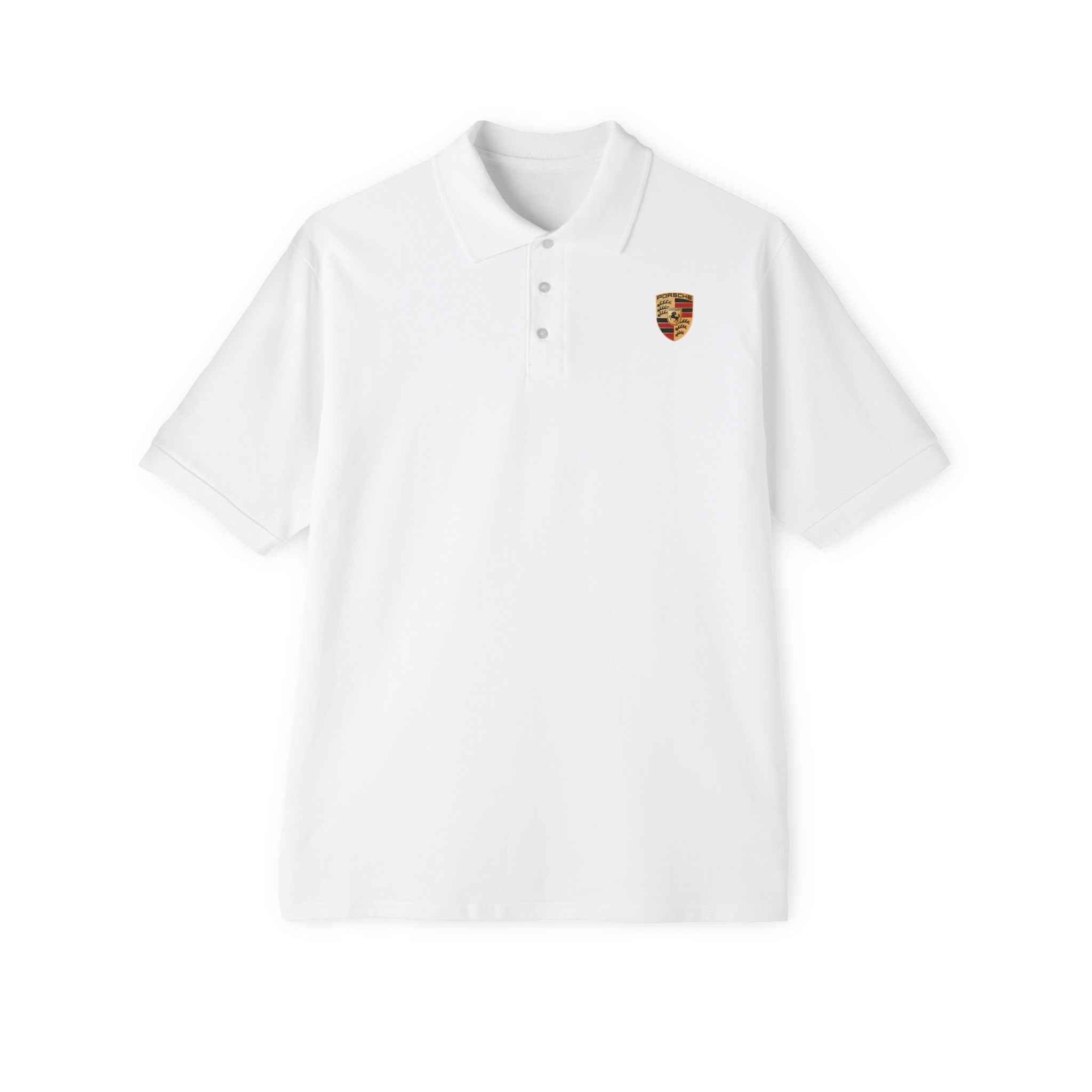 Classic Crest Polo Shirt - Men's Embroidered Chest Logo