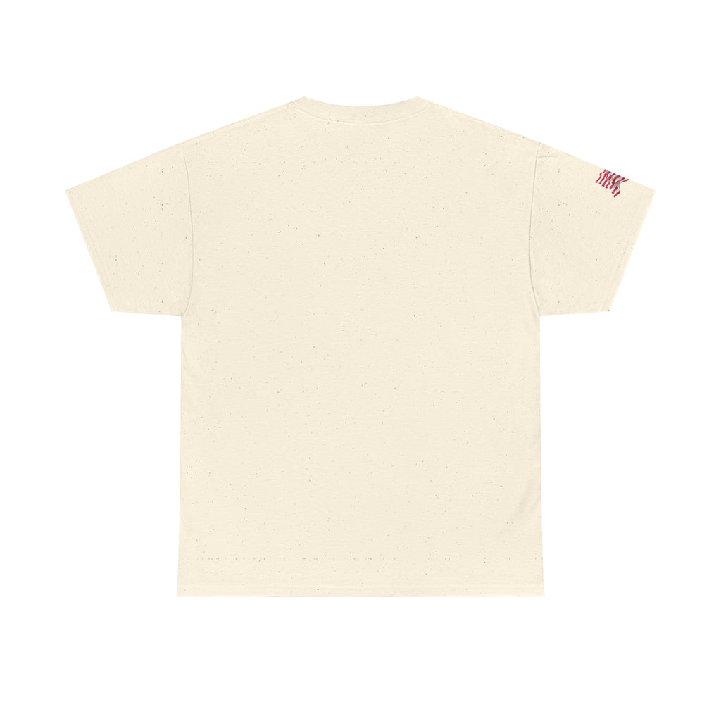 American Flag T-Shirt — Waving USA Graphic Tee (Fourth of July, Memorial Day)