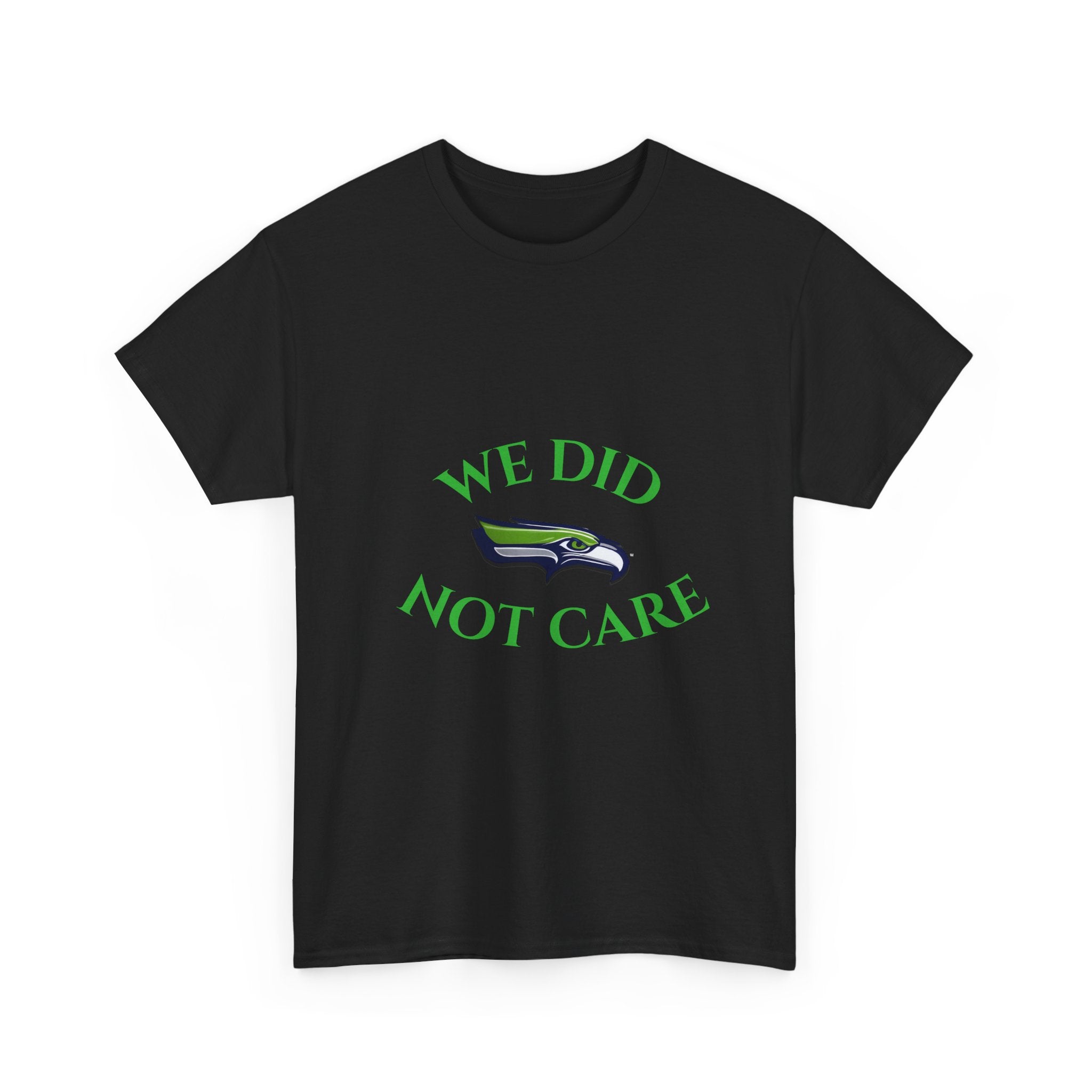 T-Shirt — "We Don't Care" Seahawks-Inspired Fan Tee