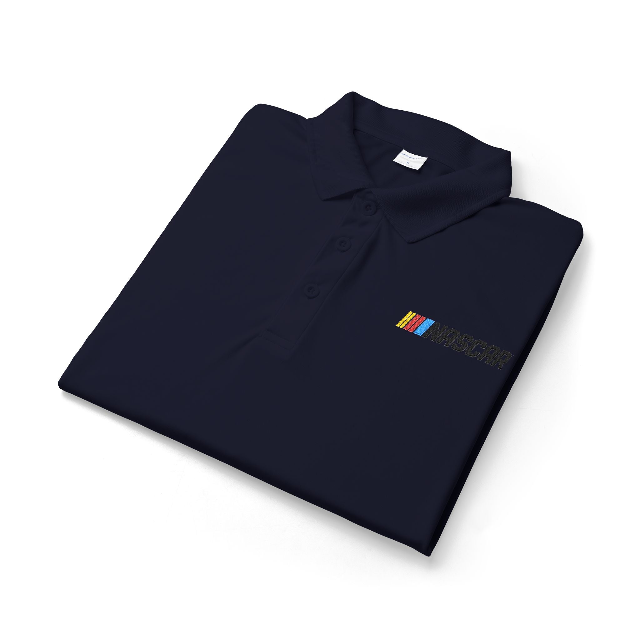 NASCAR Logo Polo Shirt — Performance Sport Polo
