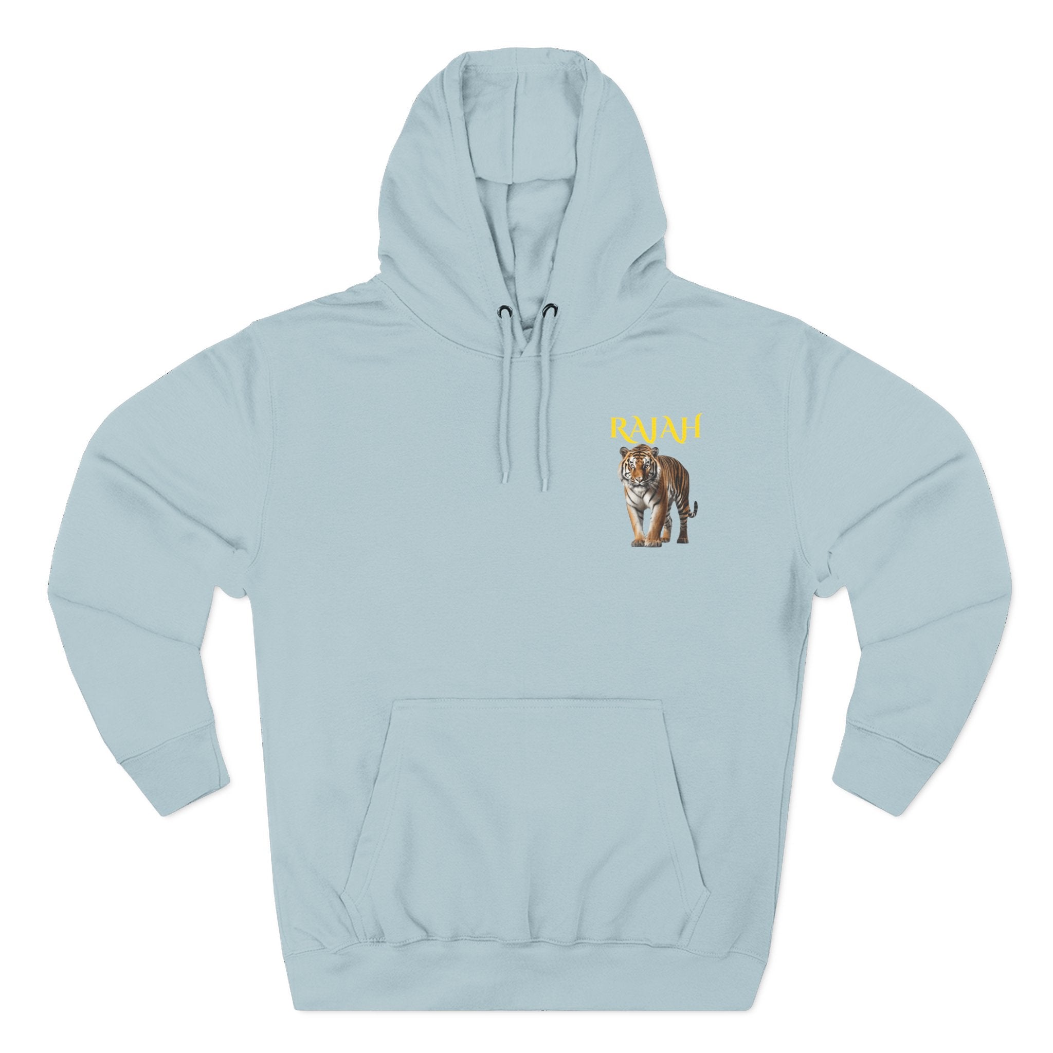 Three-Panel Fleece Hoodie