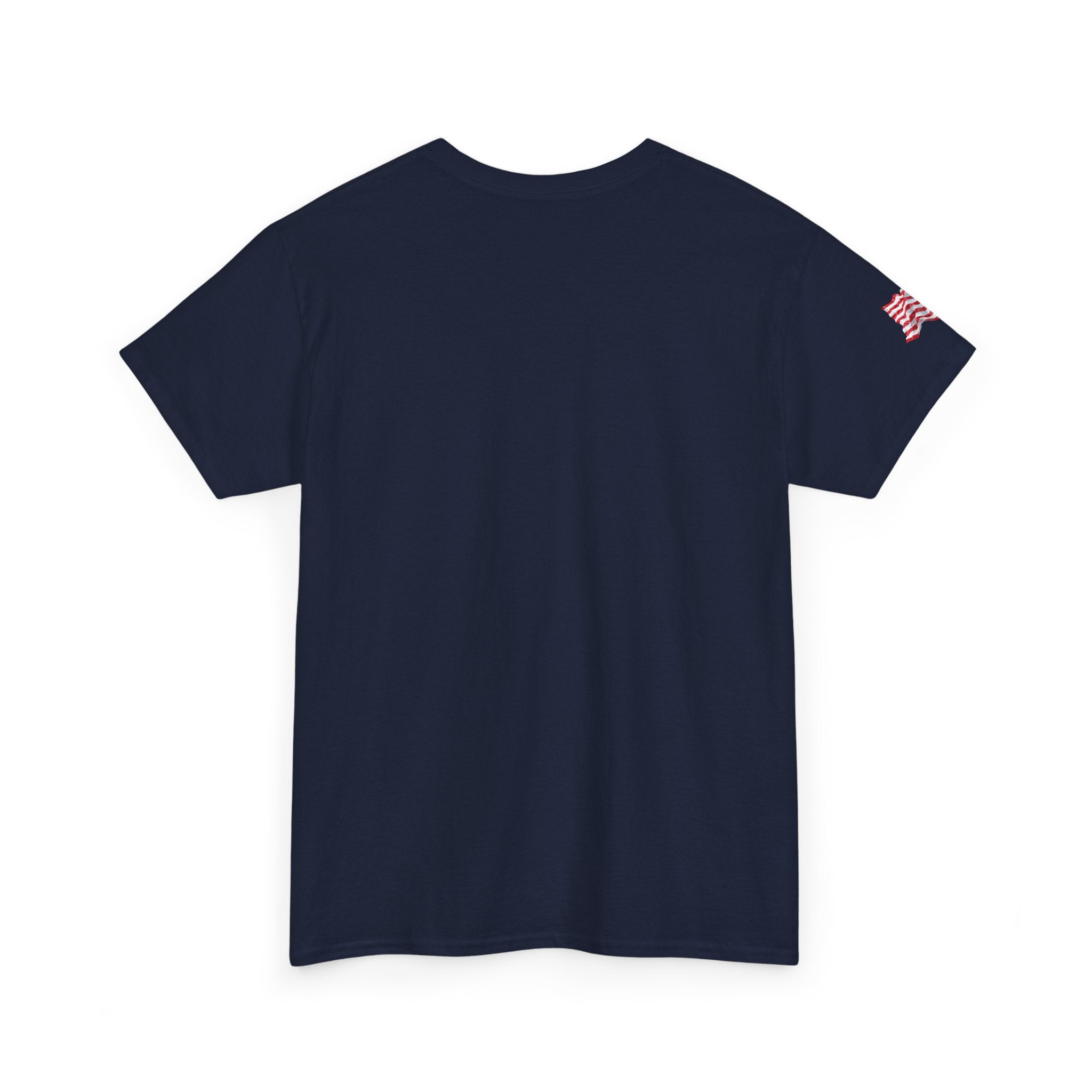 American Flag T-Shirt — Waving USA Graphic Tee (Fourth of July, Memorial Day)