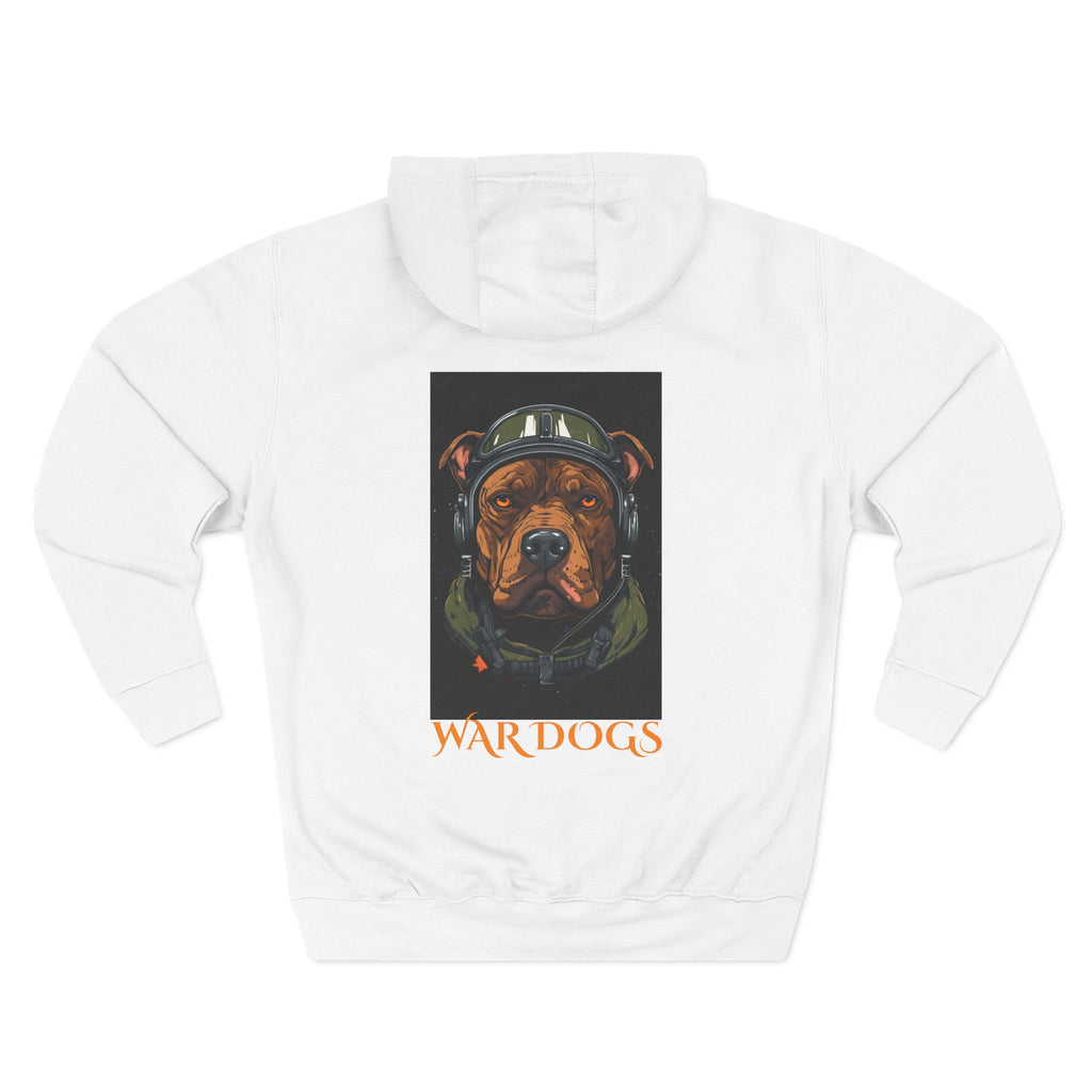 Three-Panel Fleece Hoodie