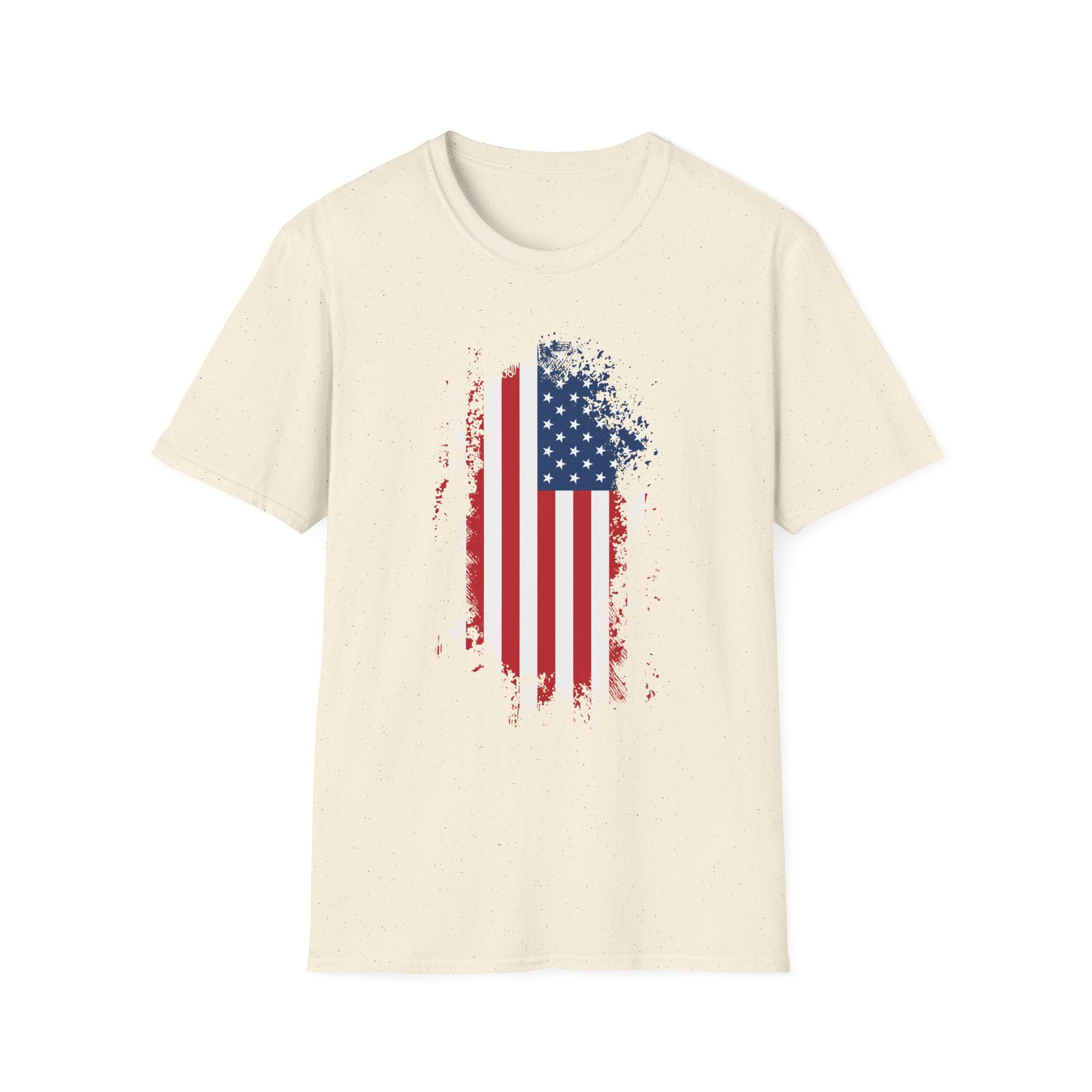 Distressed American Flag T-Shirt — Patriotic USA Tee for 4th of July