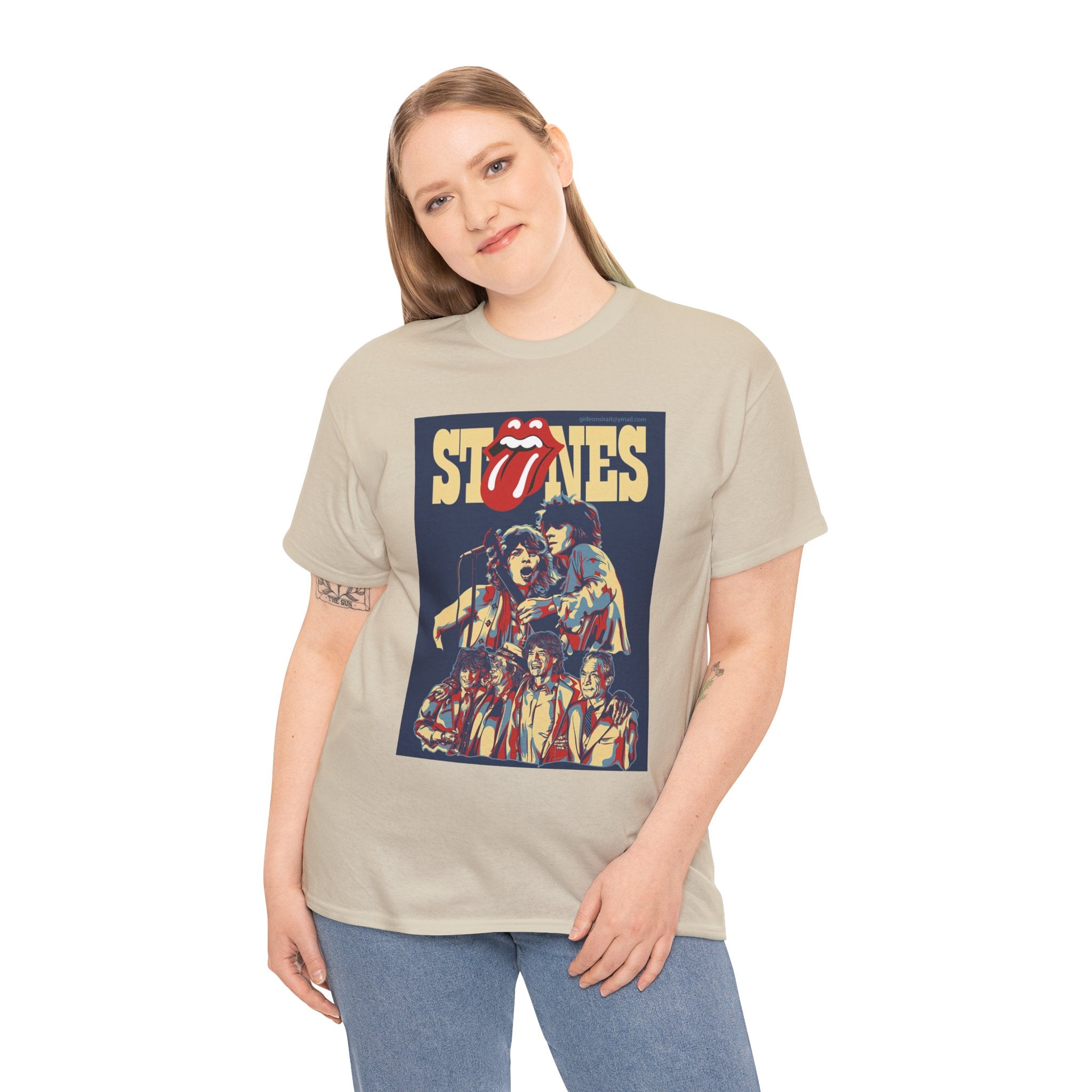 Stones Retro Band T-Shirt
