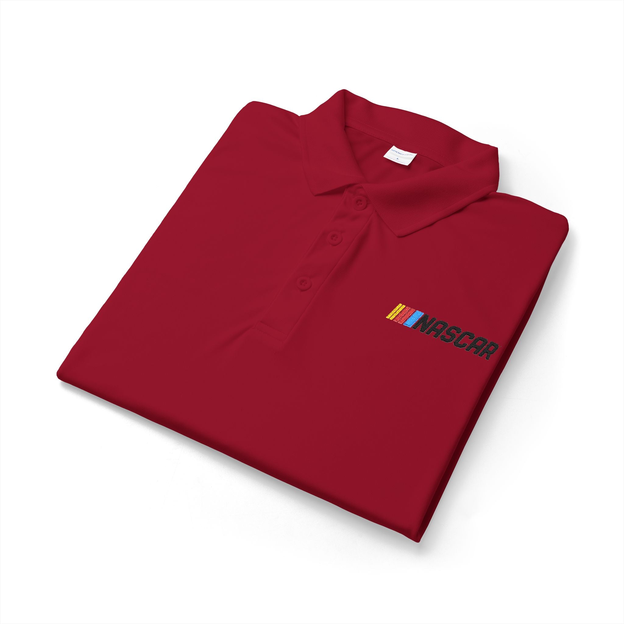 NASCAR Logo Polo Shirt — Performance Sport Polo