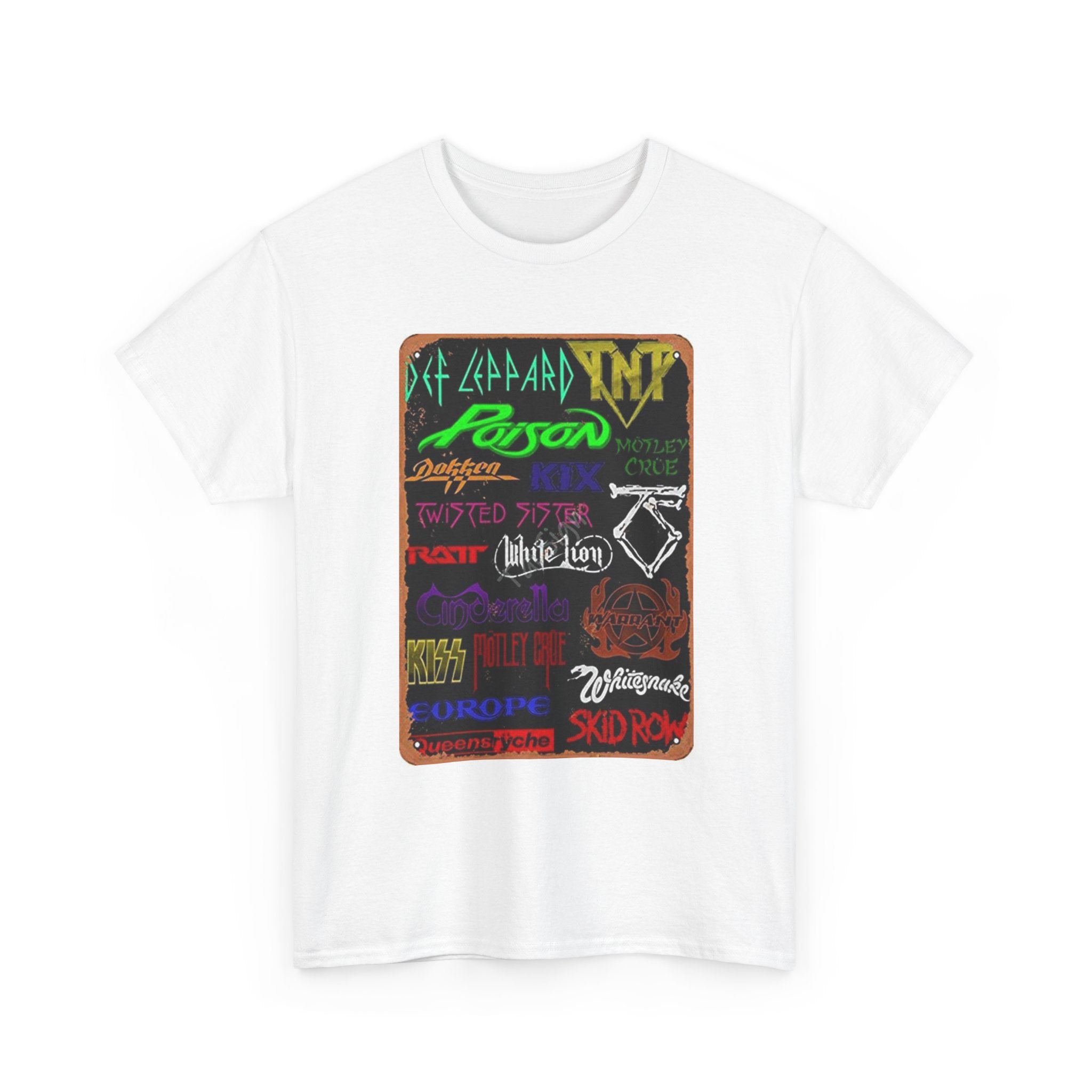 Band Logo Collage T-Shirt