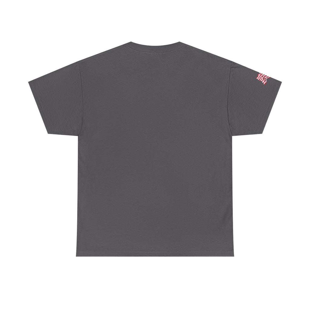 American Flag T-Shirt — Waving USA Graphic Tee (Fourth of July, Memorial Day)