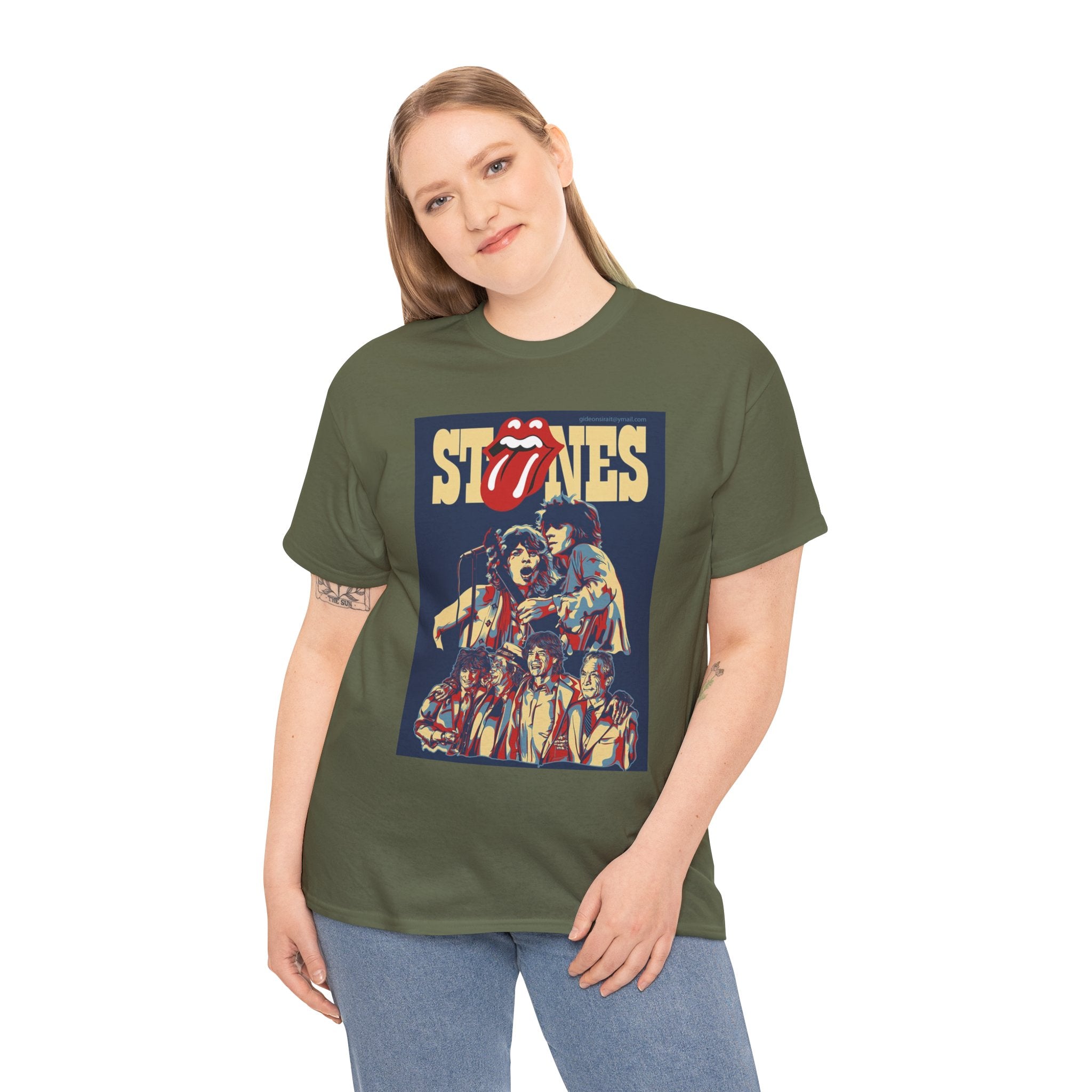 Stones Retro Band T-Shirt