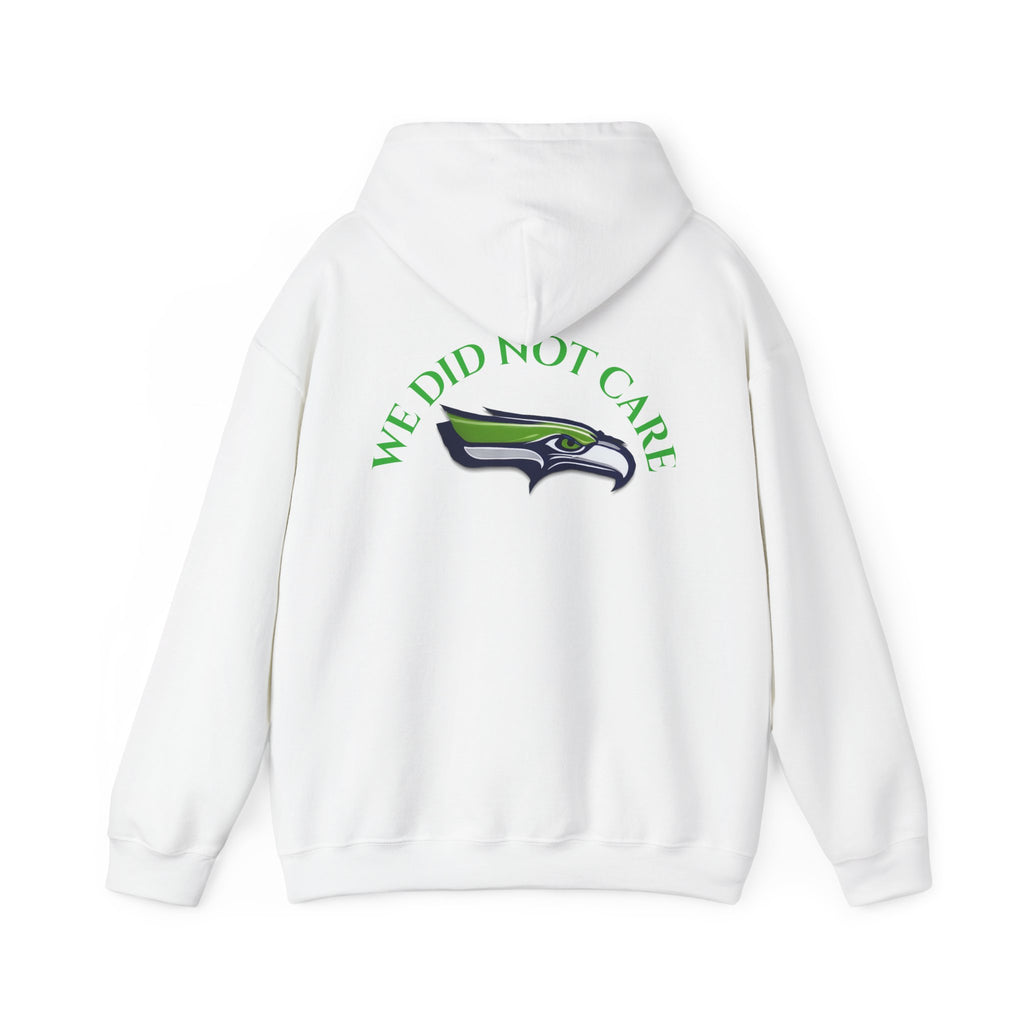 Seahawks 'We Don't Care' Hoodie – Fan Logo Pullover