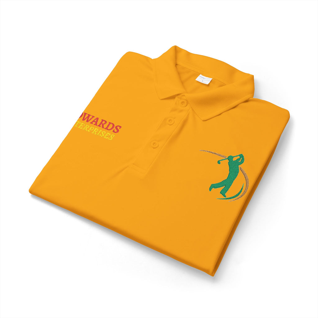 Embroidered Golf Polo — Sowards Golf Logo Performance Shirt