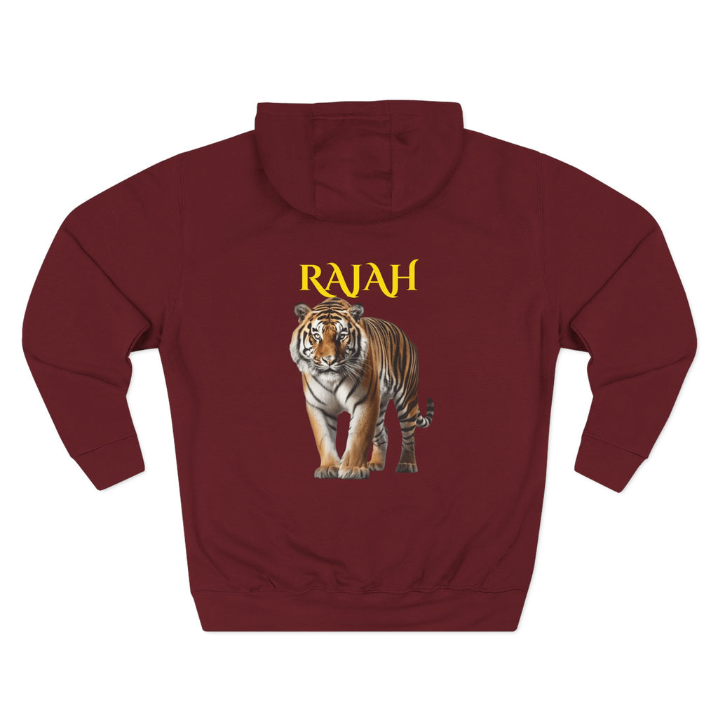 Three-Panel Fleece Hoodie