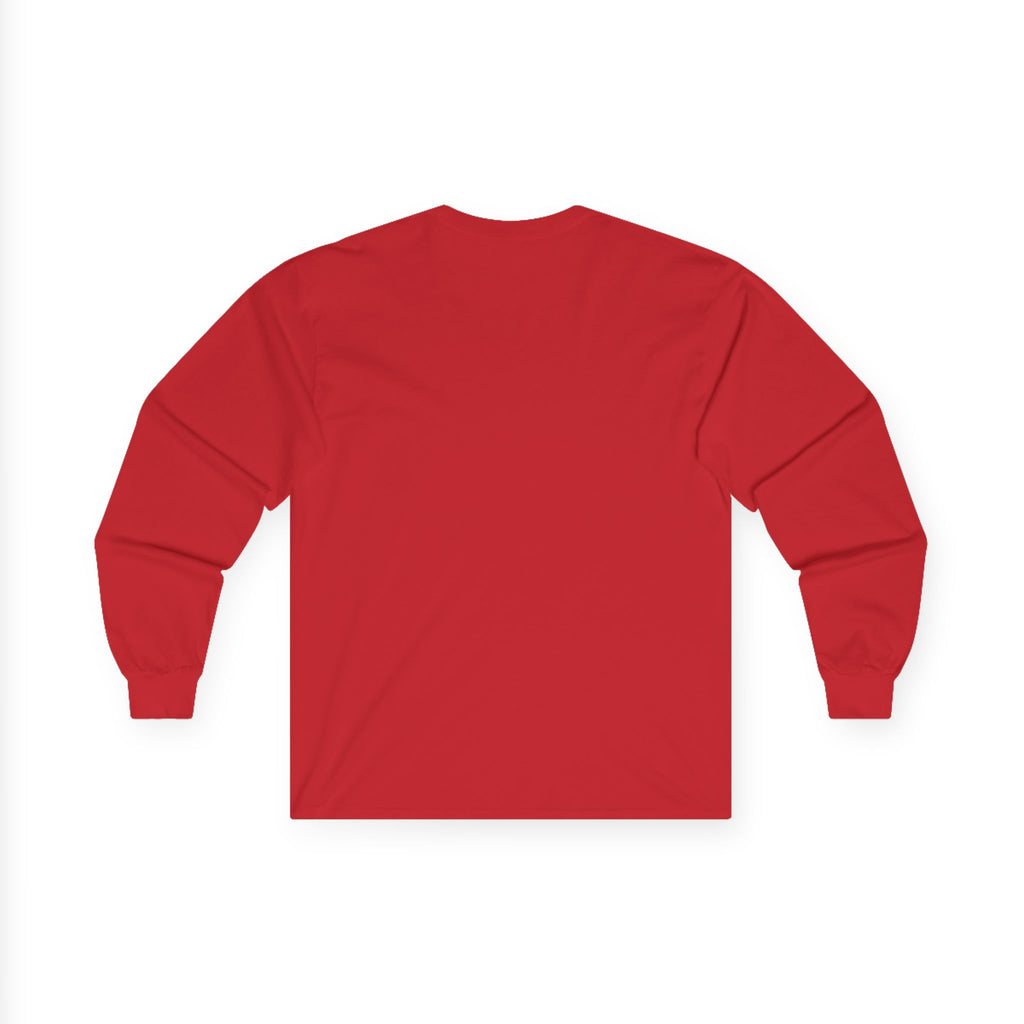 Distressed American Flag Long Sleeve Tee