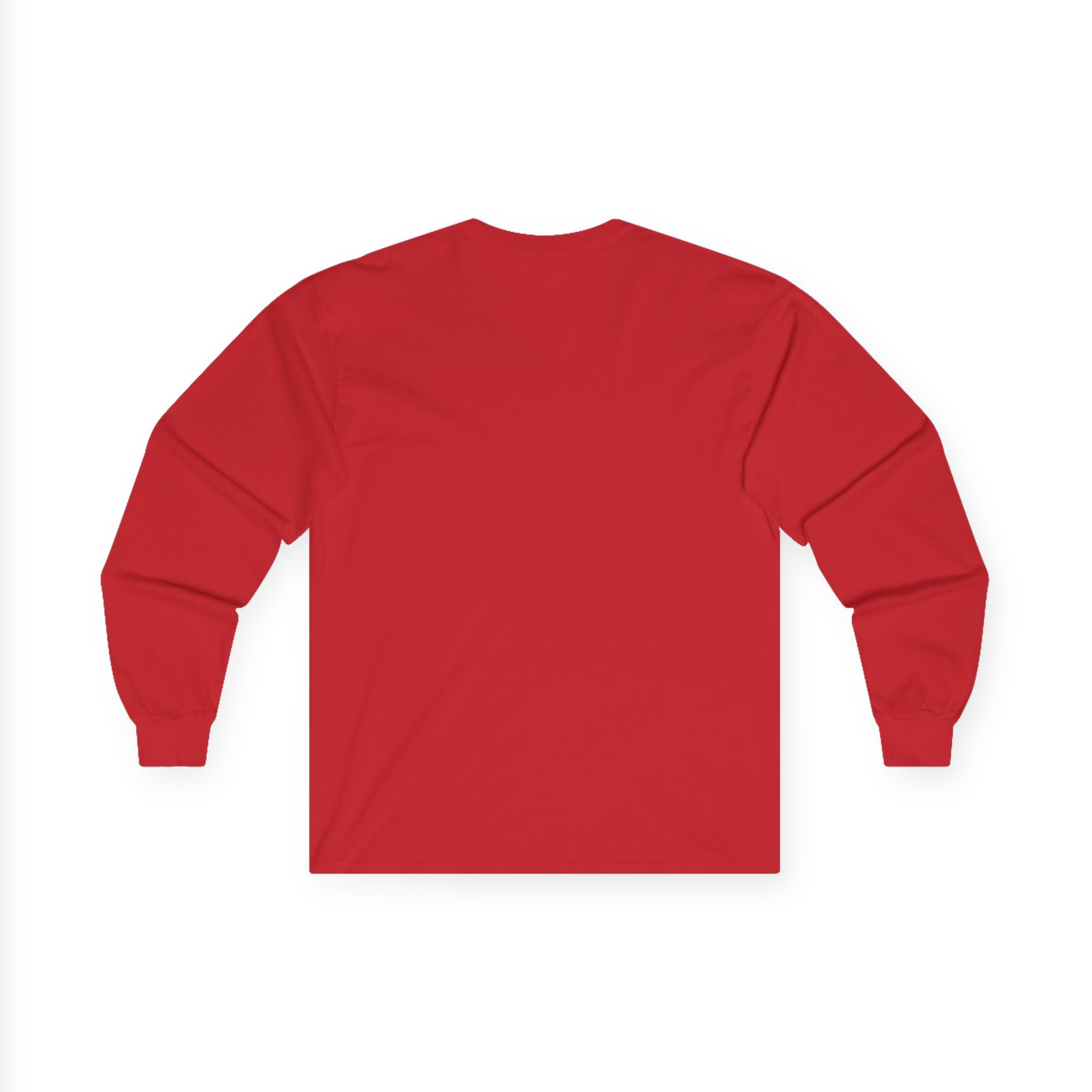 Distressed American Flag Long Sleeve Tee
