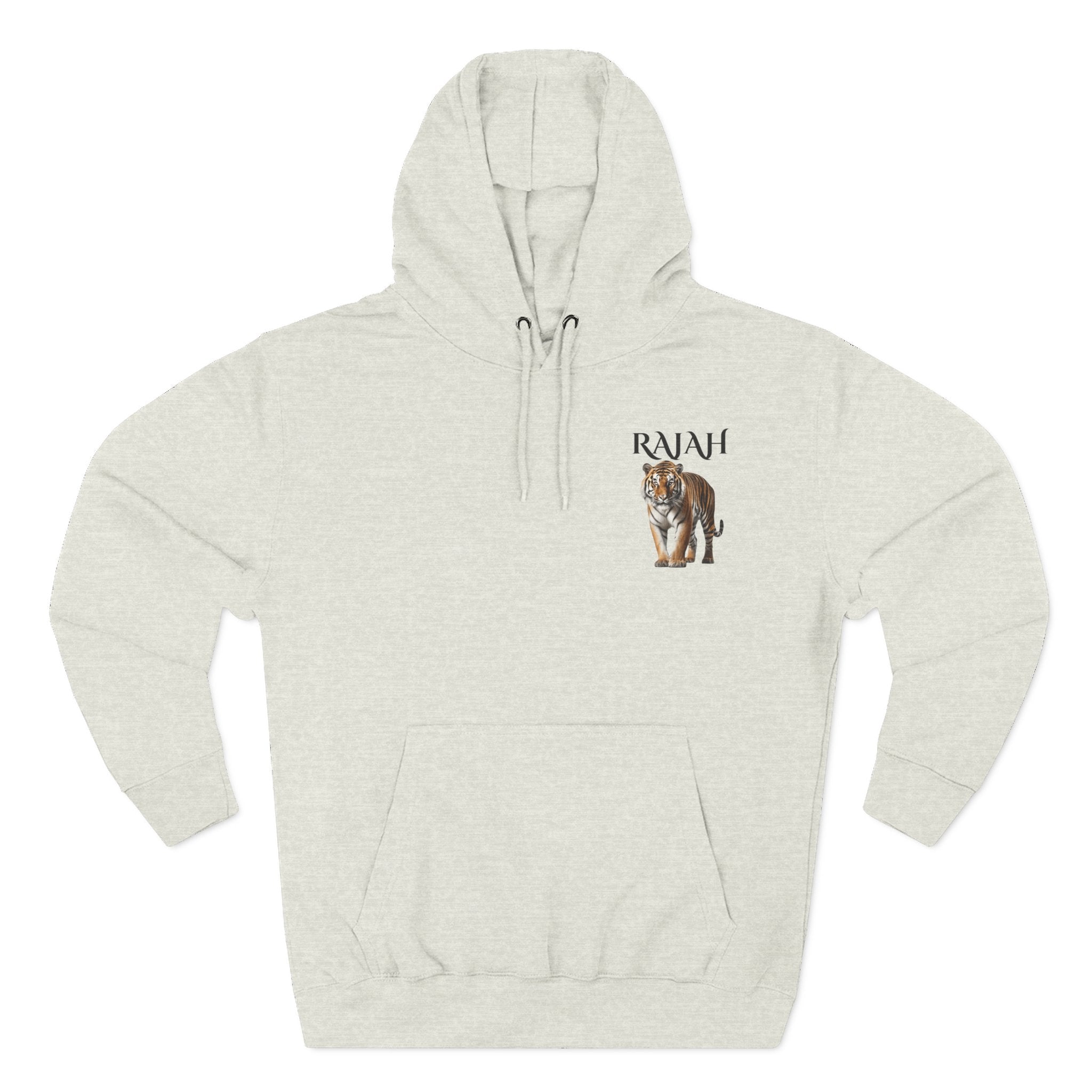 Three-Panel Fleece Hoodie