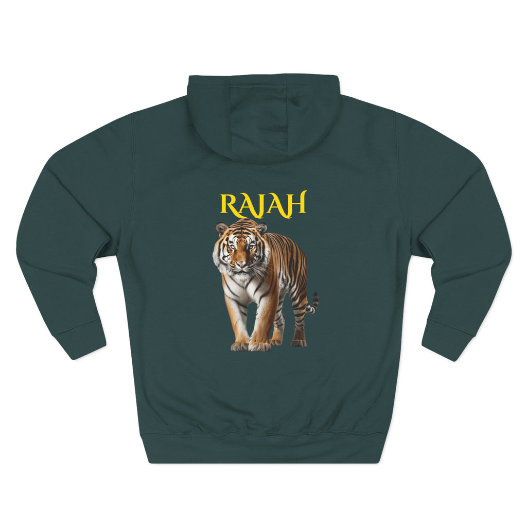 Three-Panel Fleece Hoodie