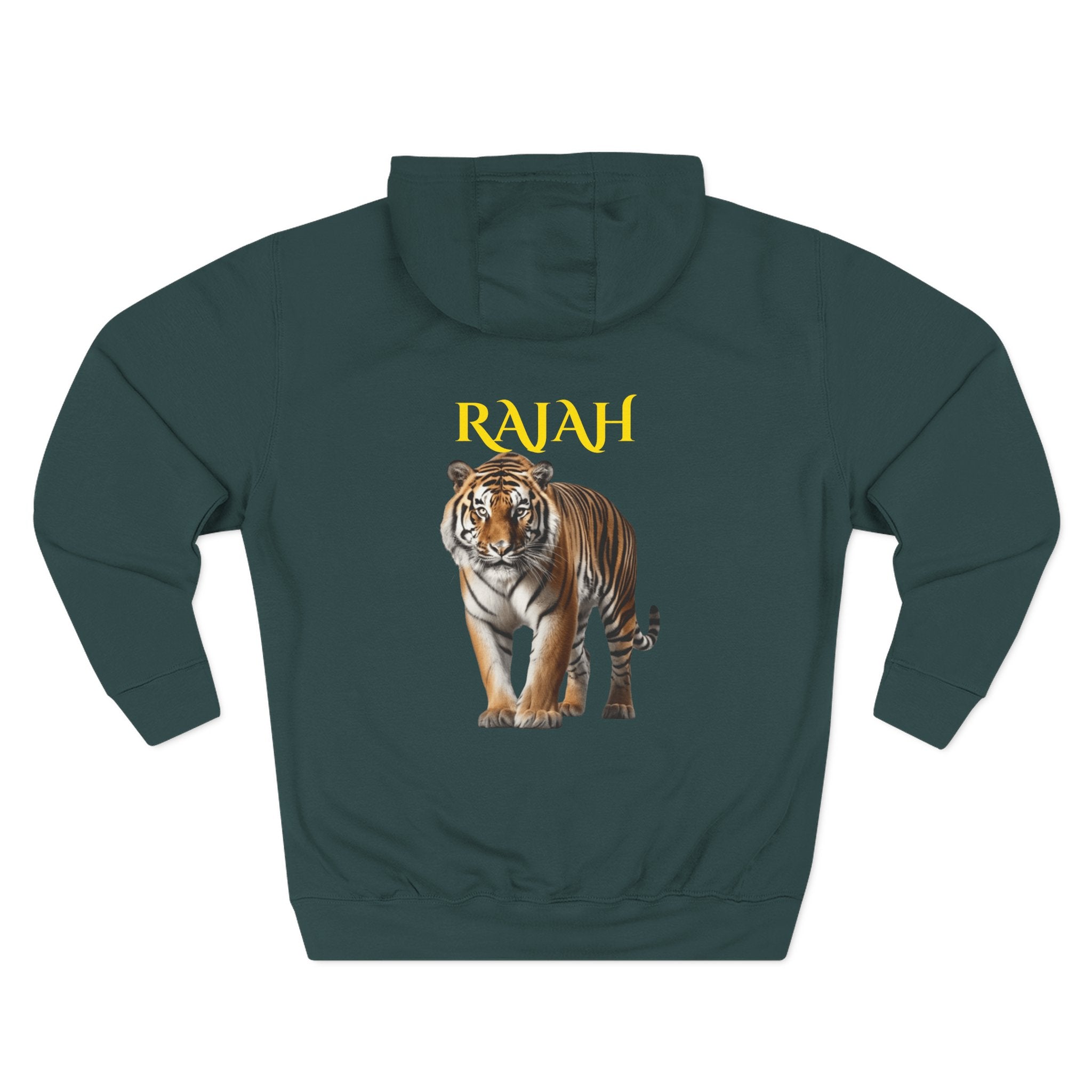 Three-Panel Fleece Hoodie