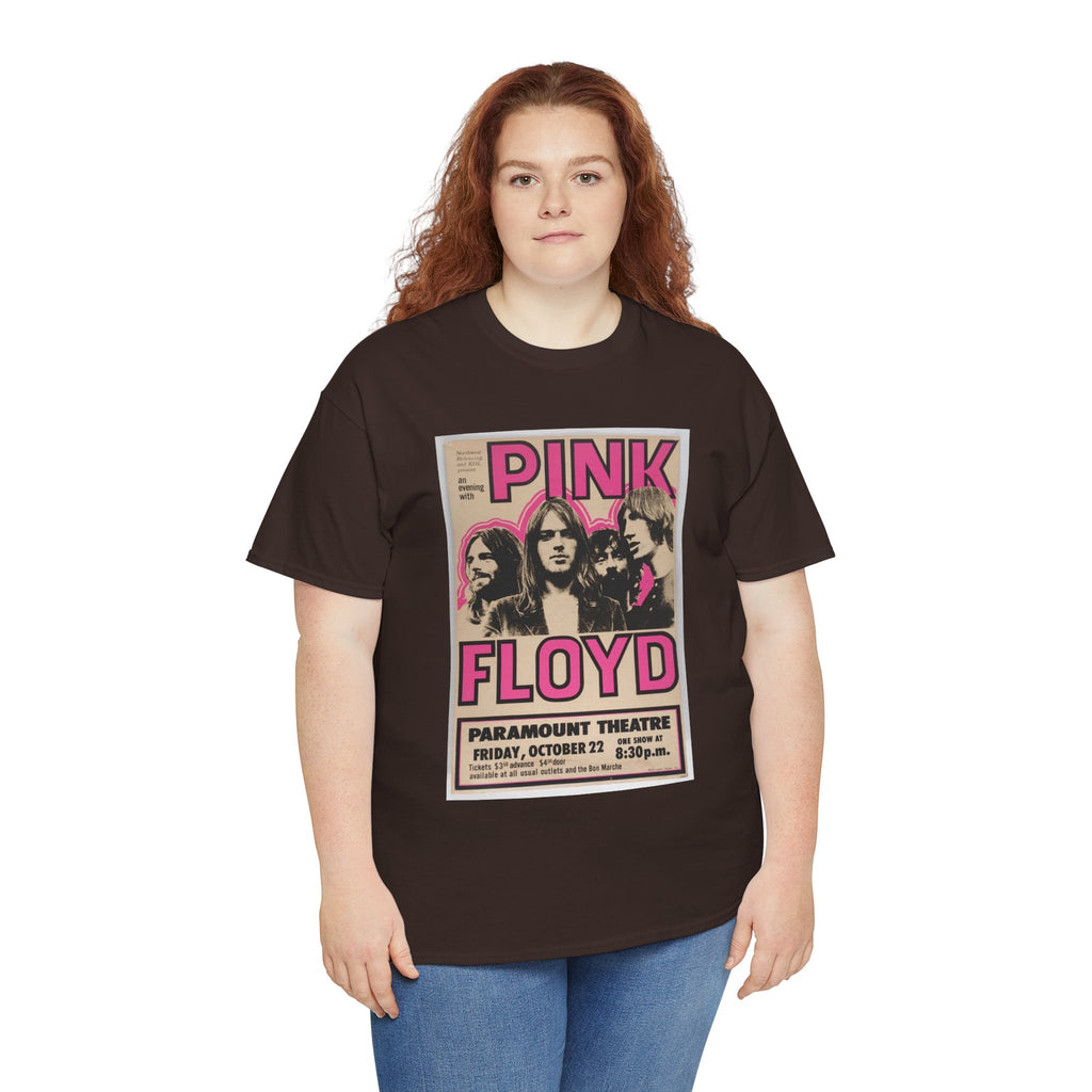 Pink Floyd Vintage Concert Tee — Paramount Theatre Poster Graphic T-Shirt