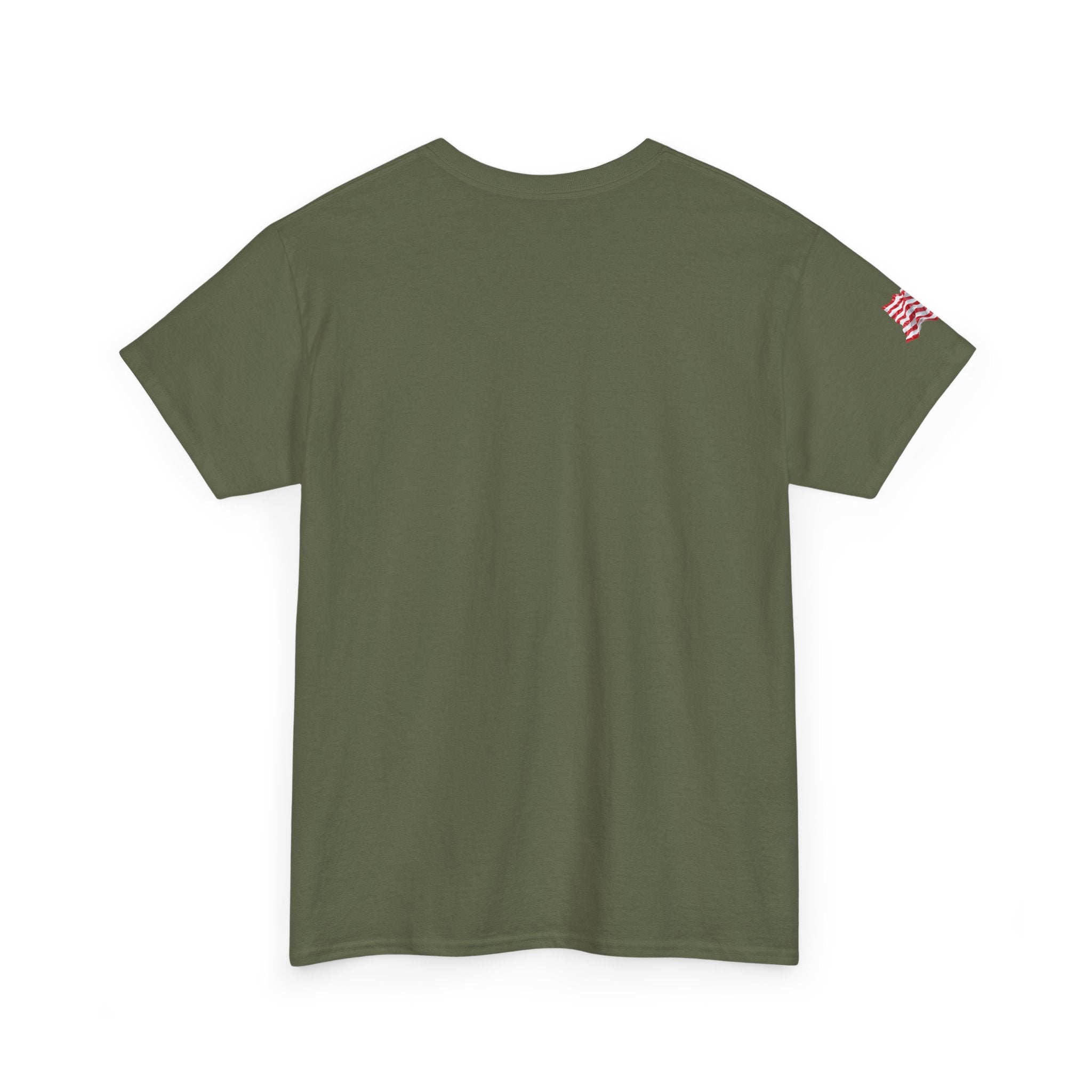 American Flag T-Shirt — Waving USA Graphic Tee (Fourth of July, Memorial Day)