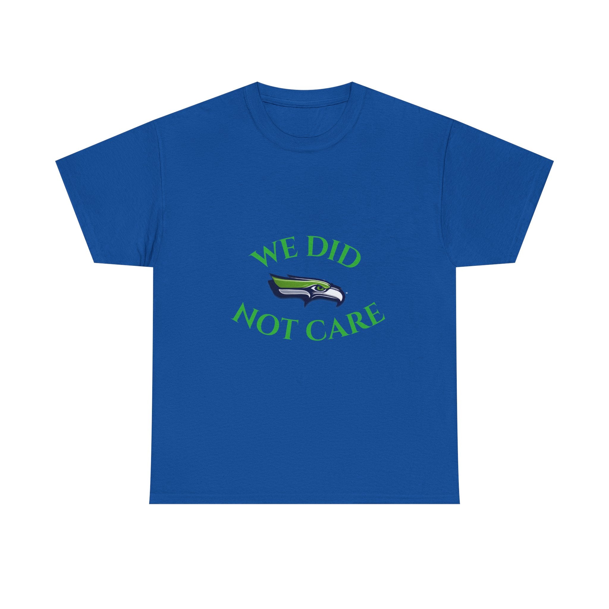 T-Shirt — "We Don't Care" Seahawks-Inspired Fan Tee