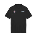 Seahawks Embroidered Polo Shirt — NFL Logo Performance Golf Polo