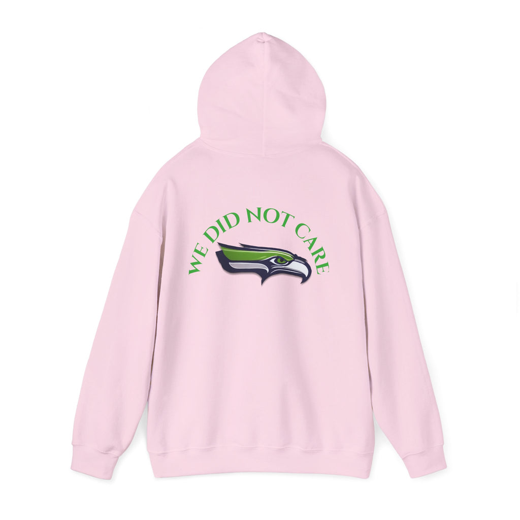Seahawks 'We Don't Care' Hoodie – Fan Logo Pullover