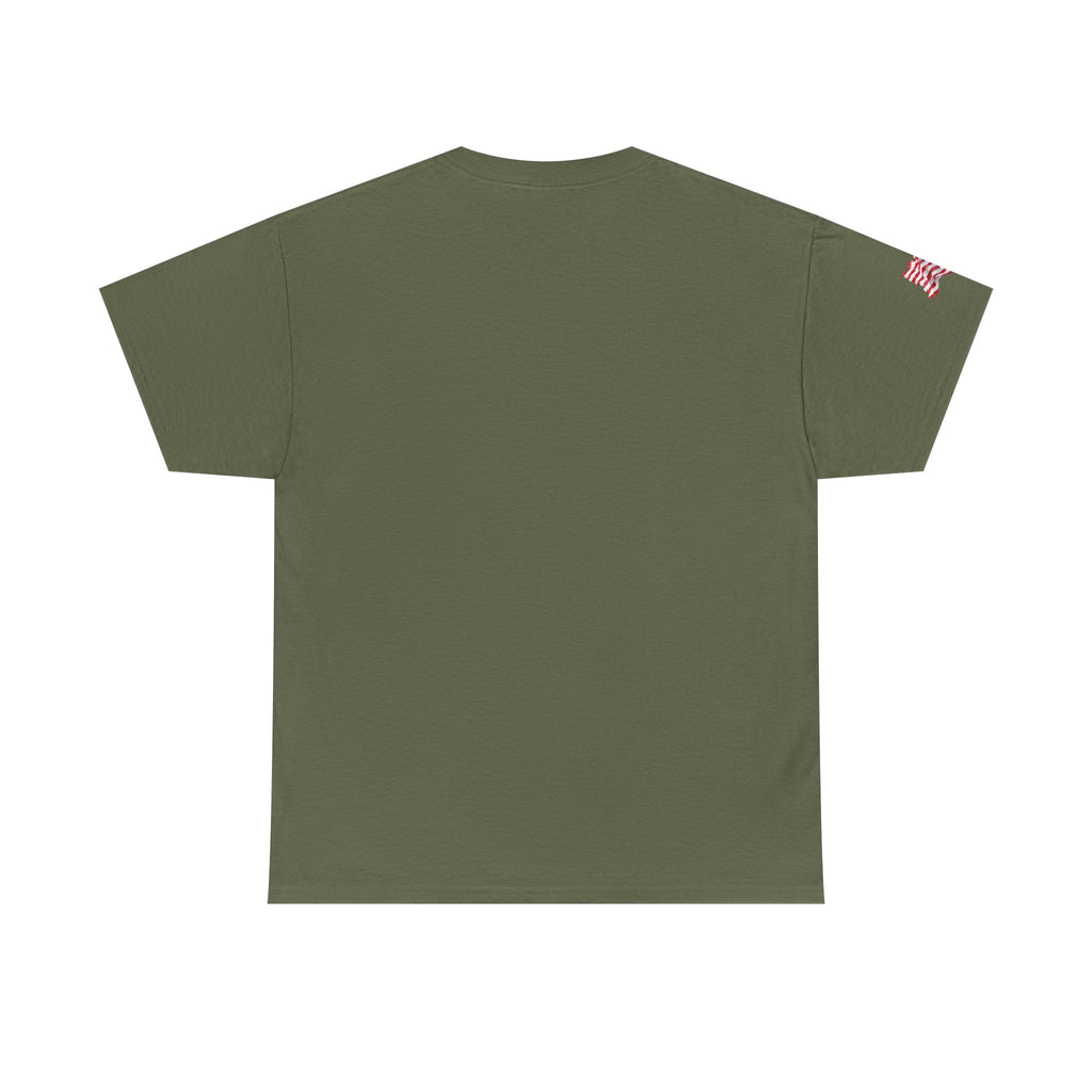 American Flag T-Shirt — Waving USA Graphic Tee (Fourth of July, Memorial Day)