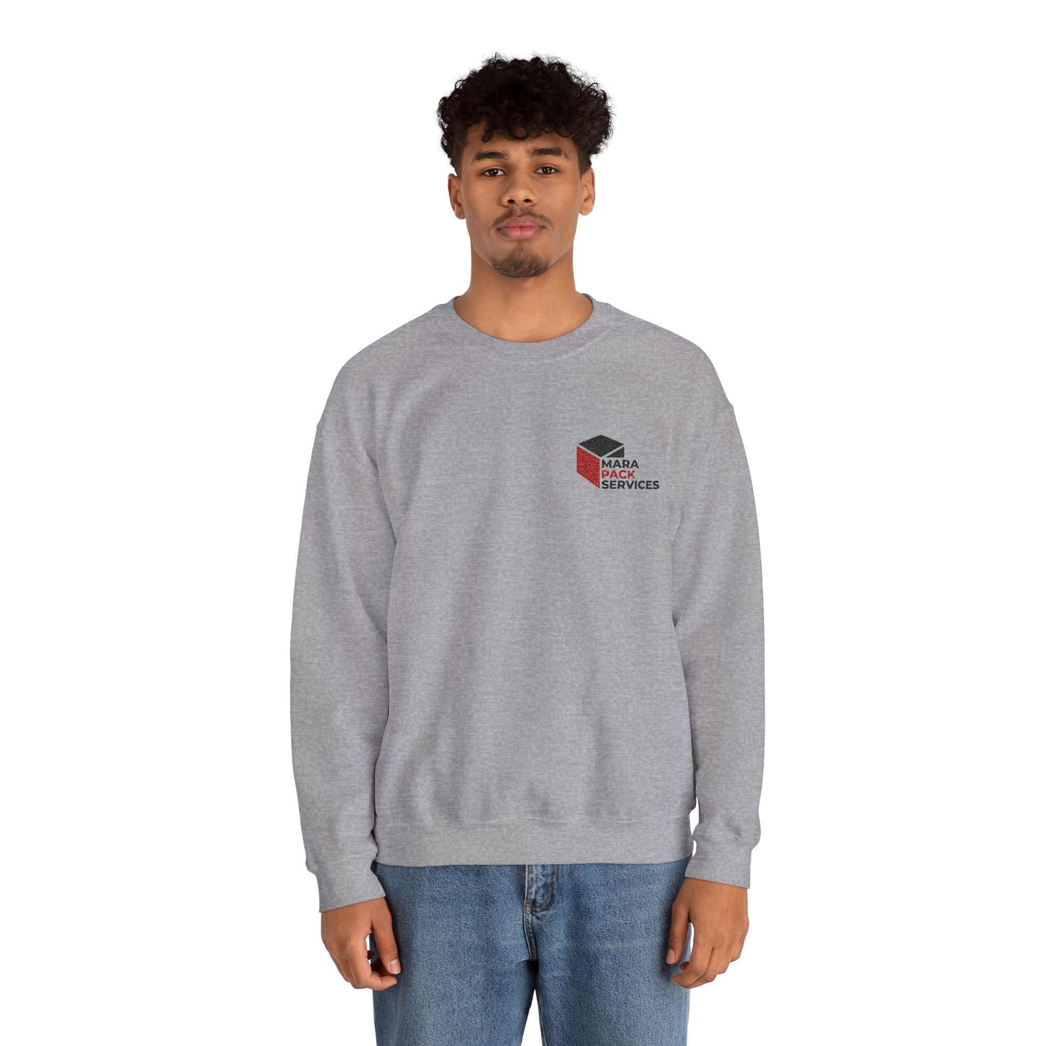 Crewneck Sweatshirt — Minimal 'Make Doers' Logo Pullover