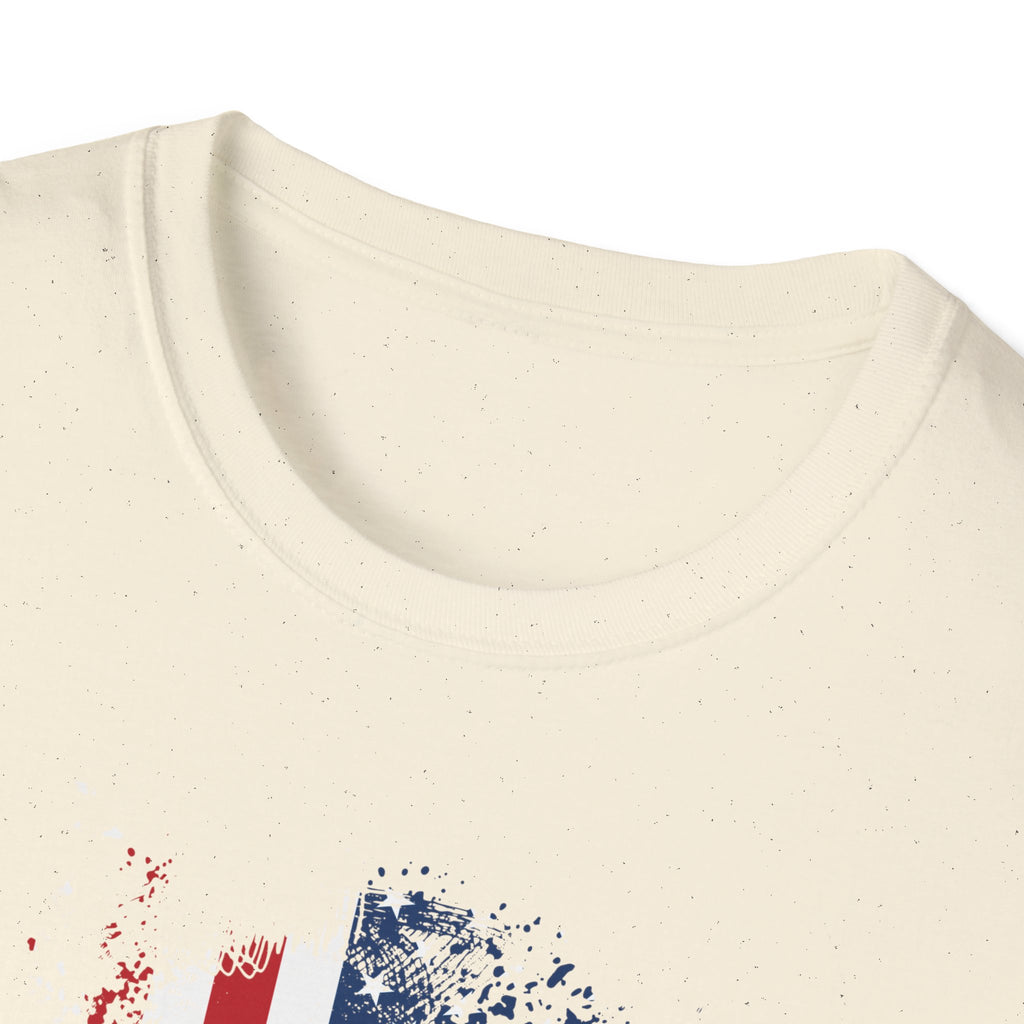 Distressed American Flag T-Shirt — Patriotic USA Tee for 4th of July