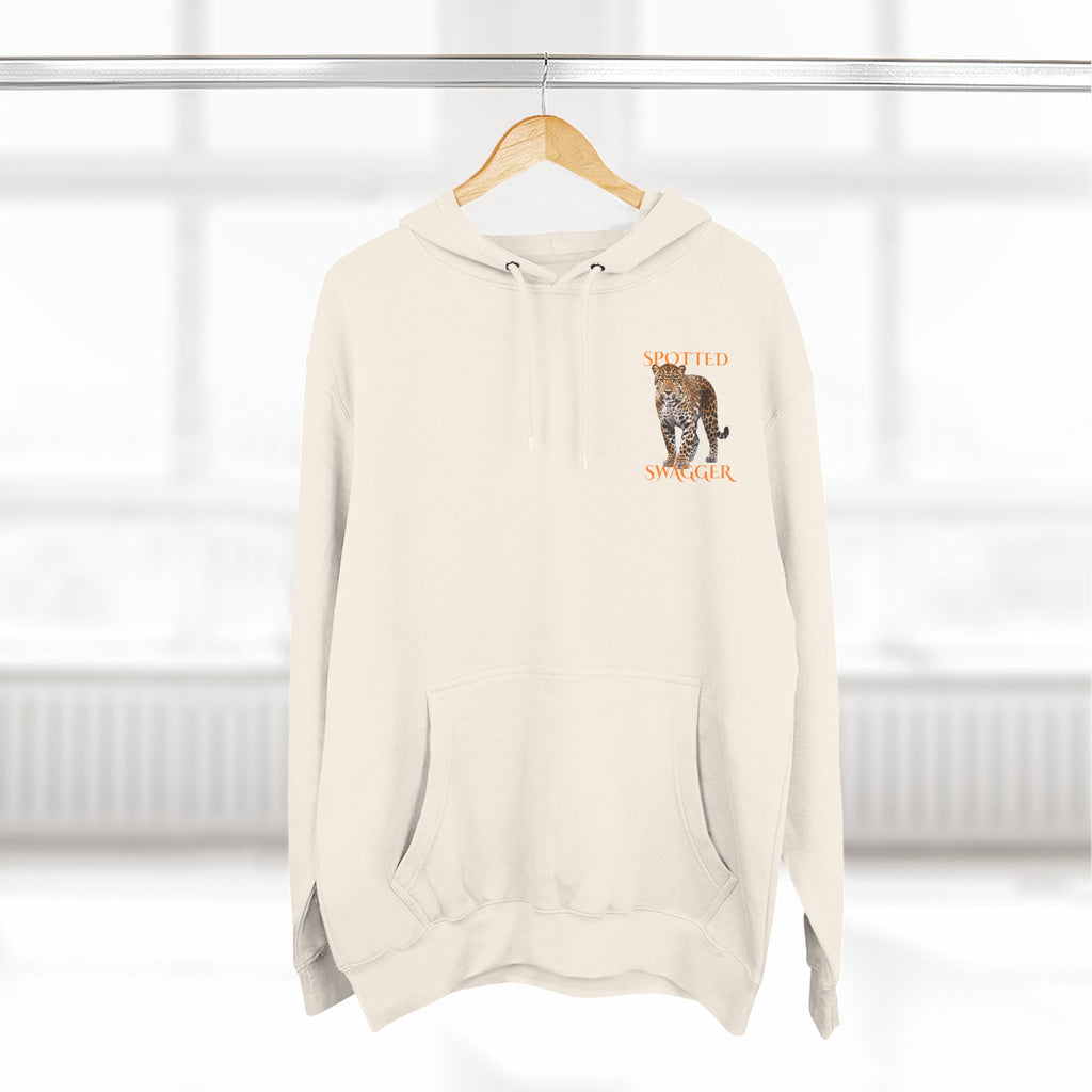 Three-Panel Fleece Hoodie