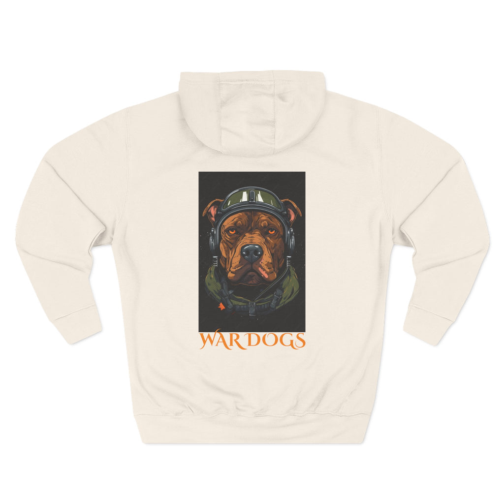 Three-Panel Fleece Hoodie