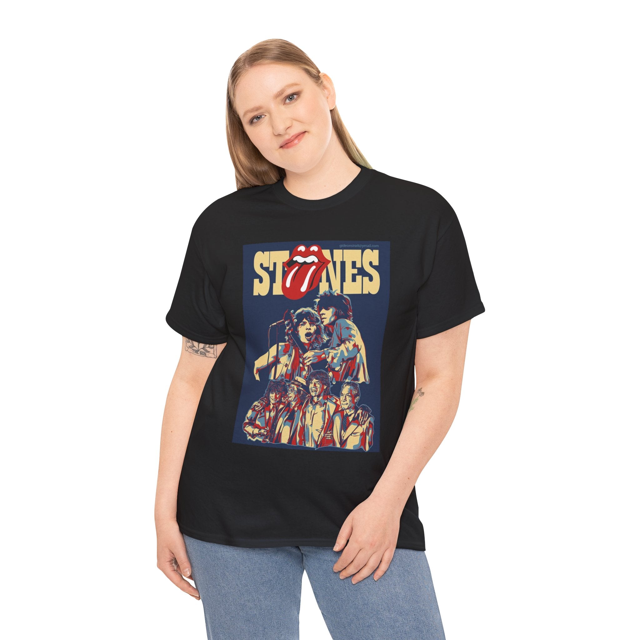 Stones Retro Band T-Shirt
