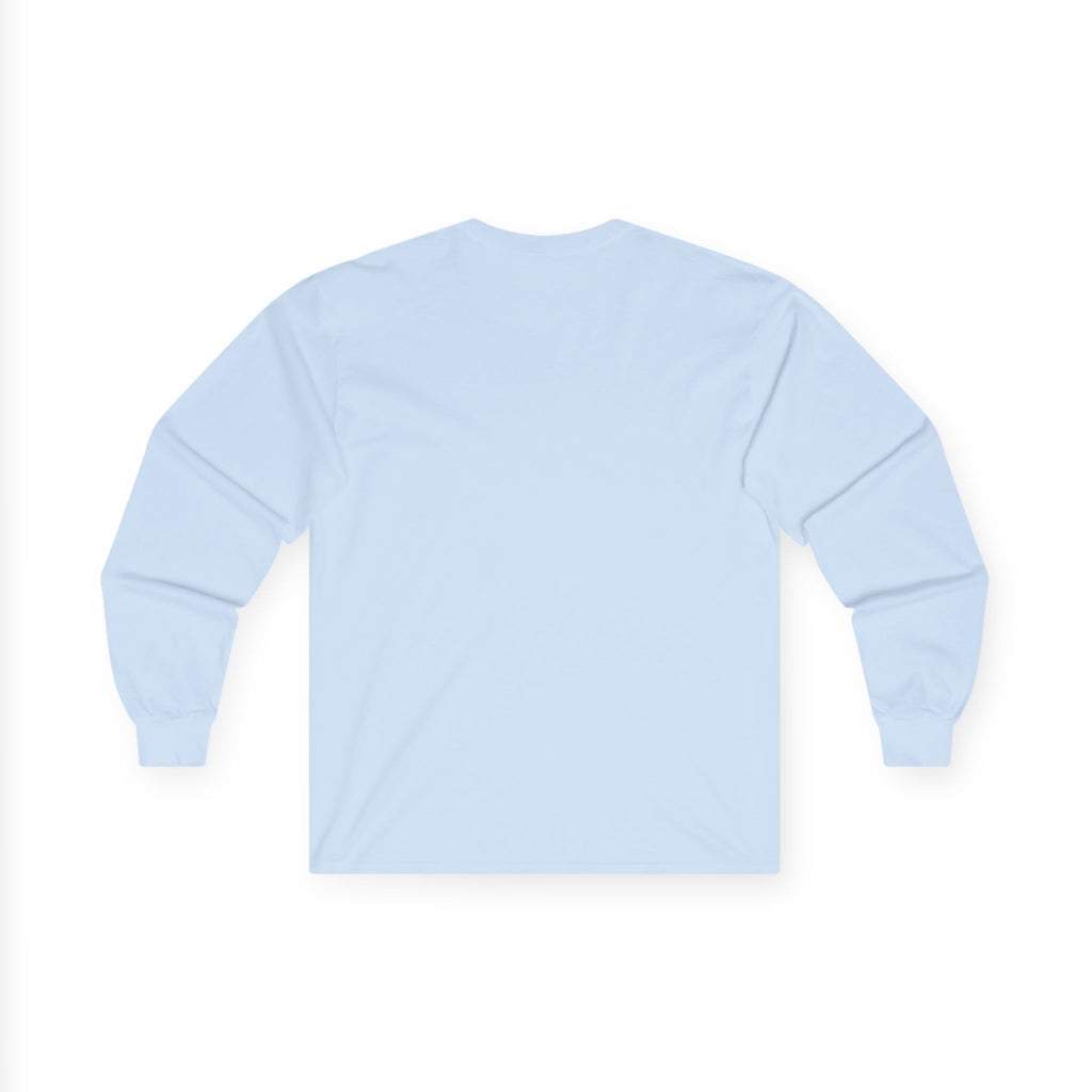 Distressed American Flag Long Sleeve Tee