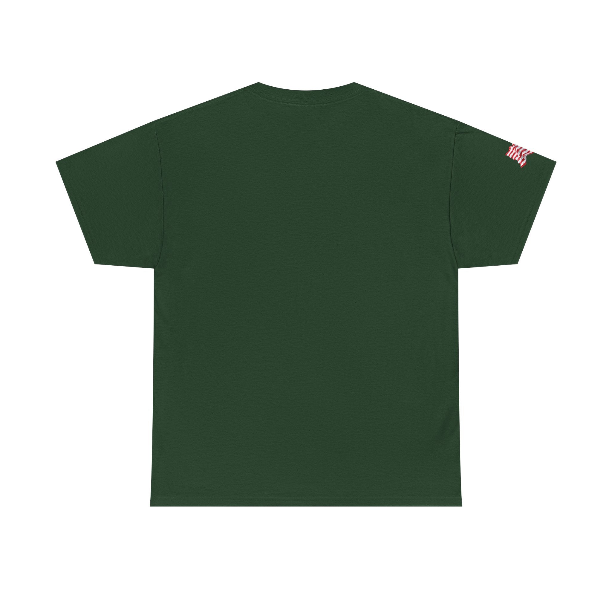 American Flag T-Shirt — Waving USA Graphic Tee (Fourth of July, Memorial Day)