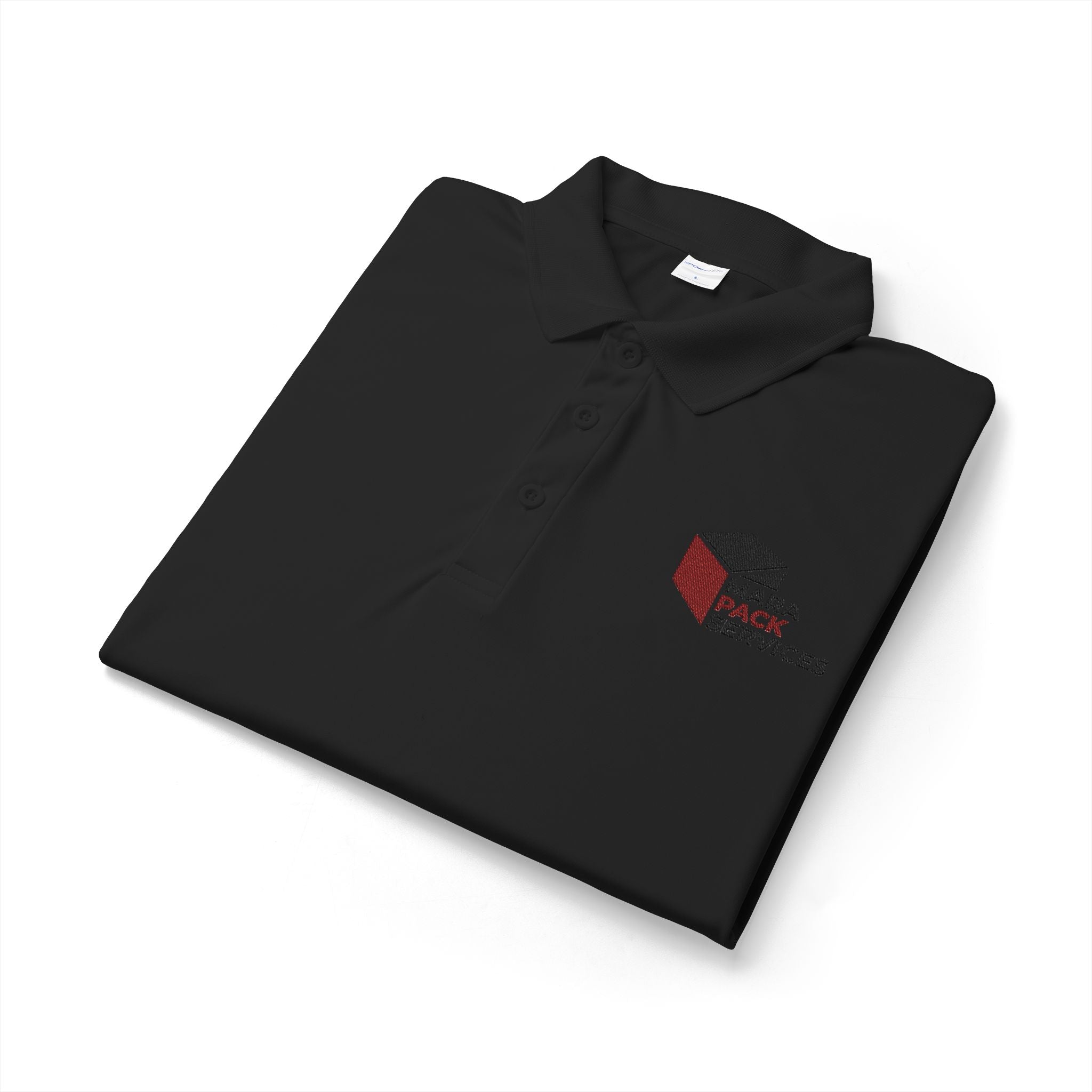Logo Embroidered Polo Shirt - Mark Sanitation Services