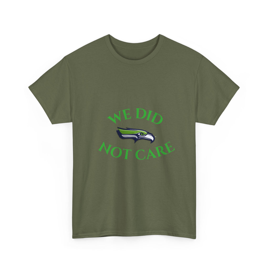 T-Shirt — "We Don't Care" Seahawks-Inspired Fan Tee