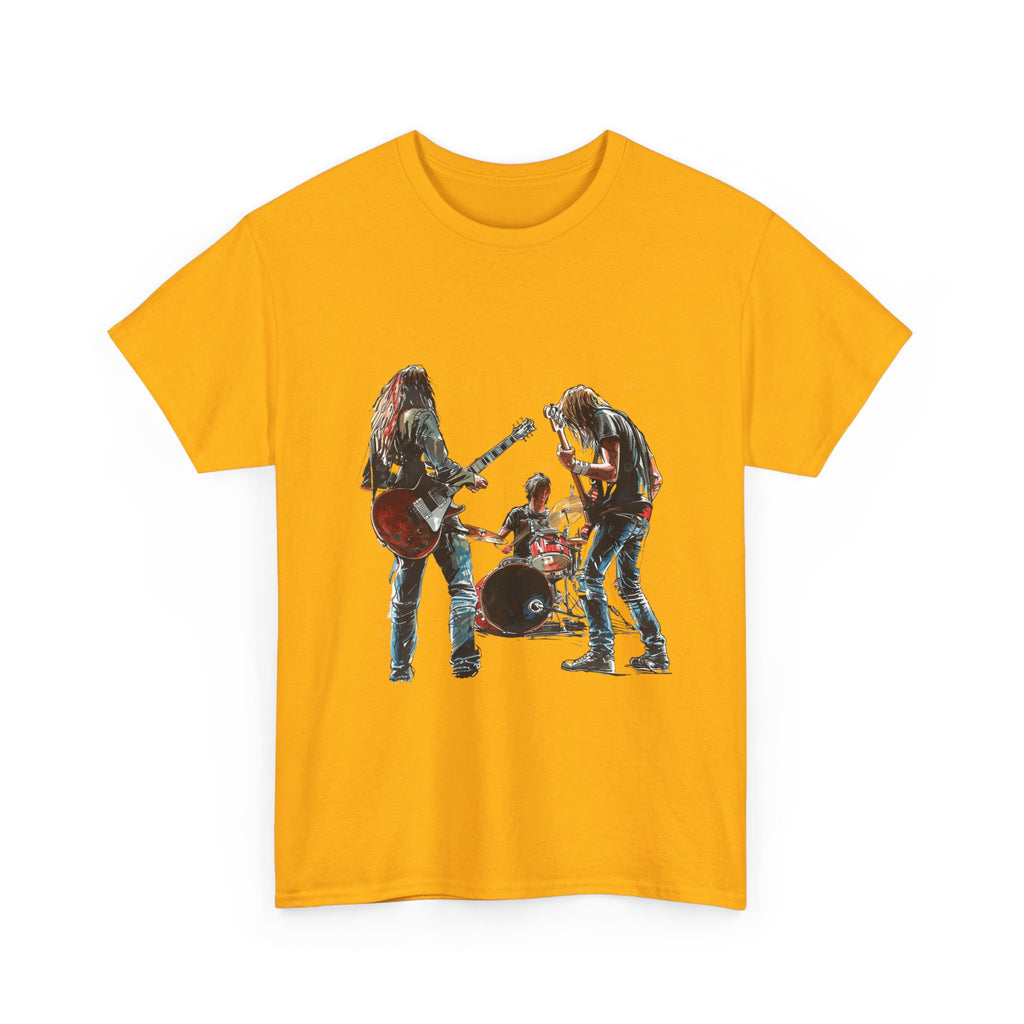 Band Silhouette T‑Shirt — Vintage Rock Band Graphic Tee