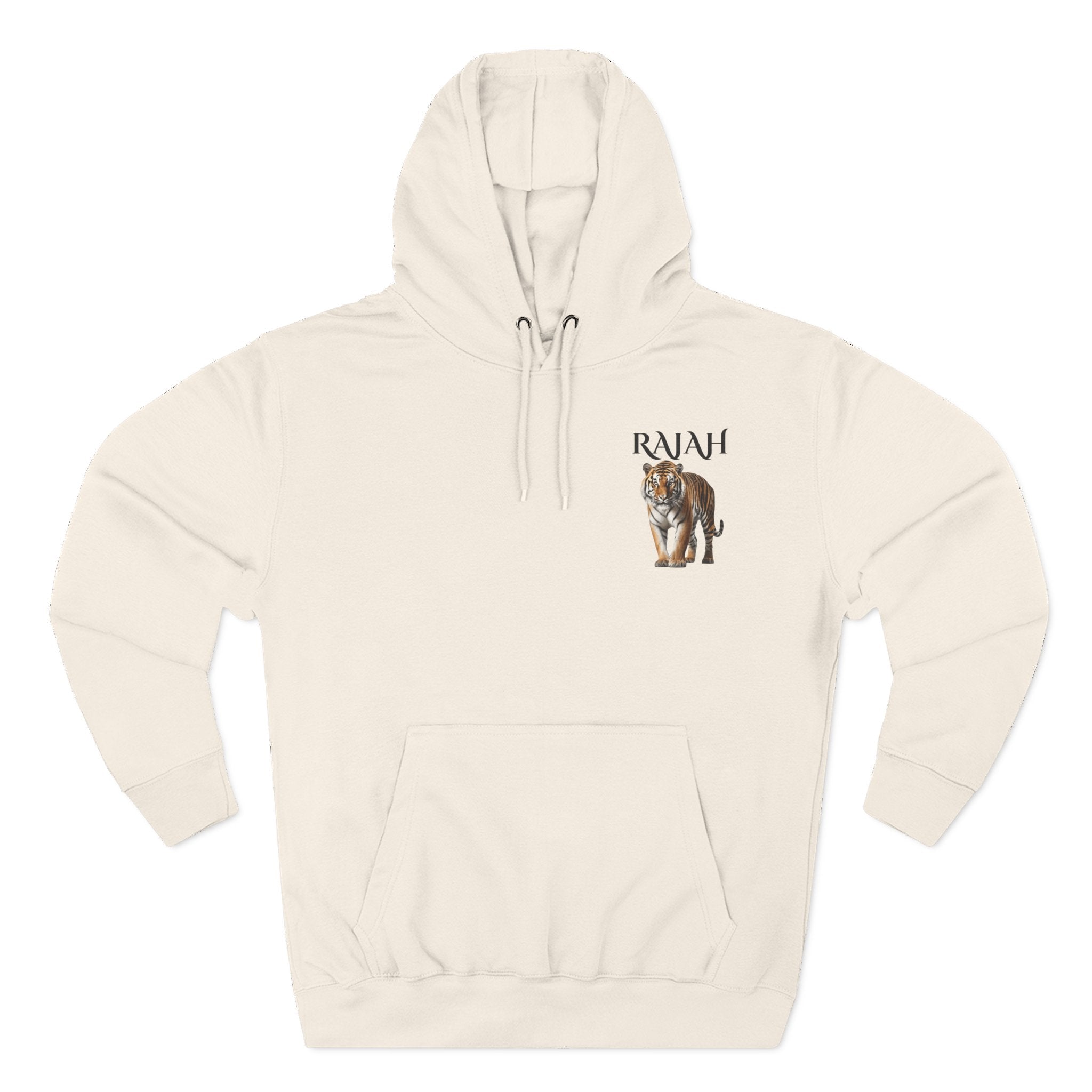 Three-Panel Fleece Hoodie
